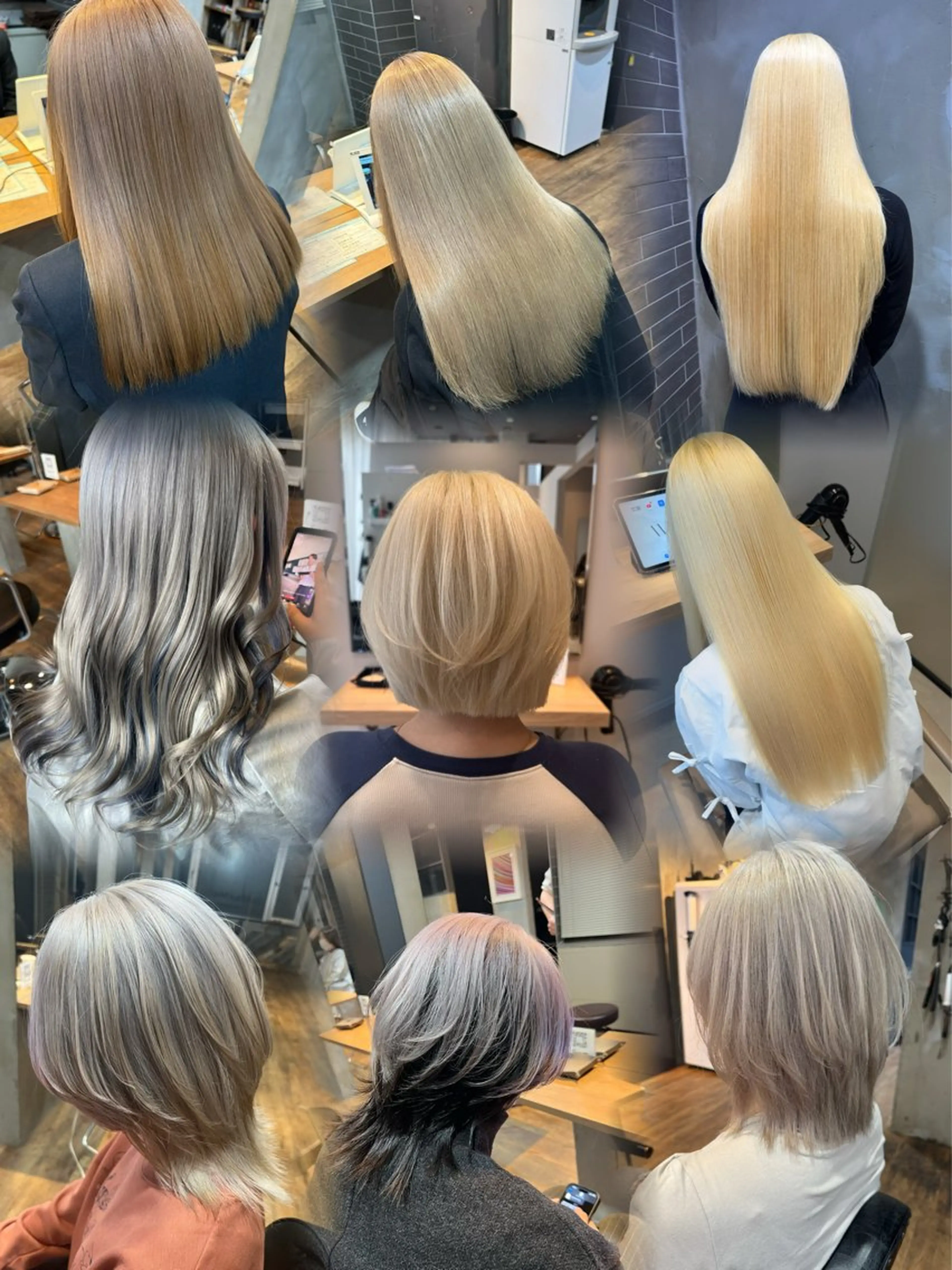 セミロング Eleanor spa&treatment 札幌店内にあるシェアサロン【WHITE】所属・シルクハイトーン / 髪質改善🦋MIKUのヘアスタイル