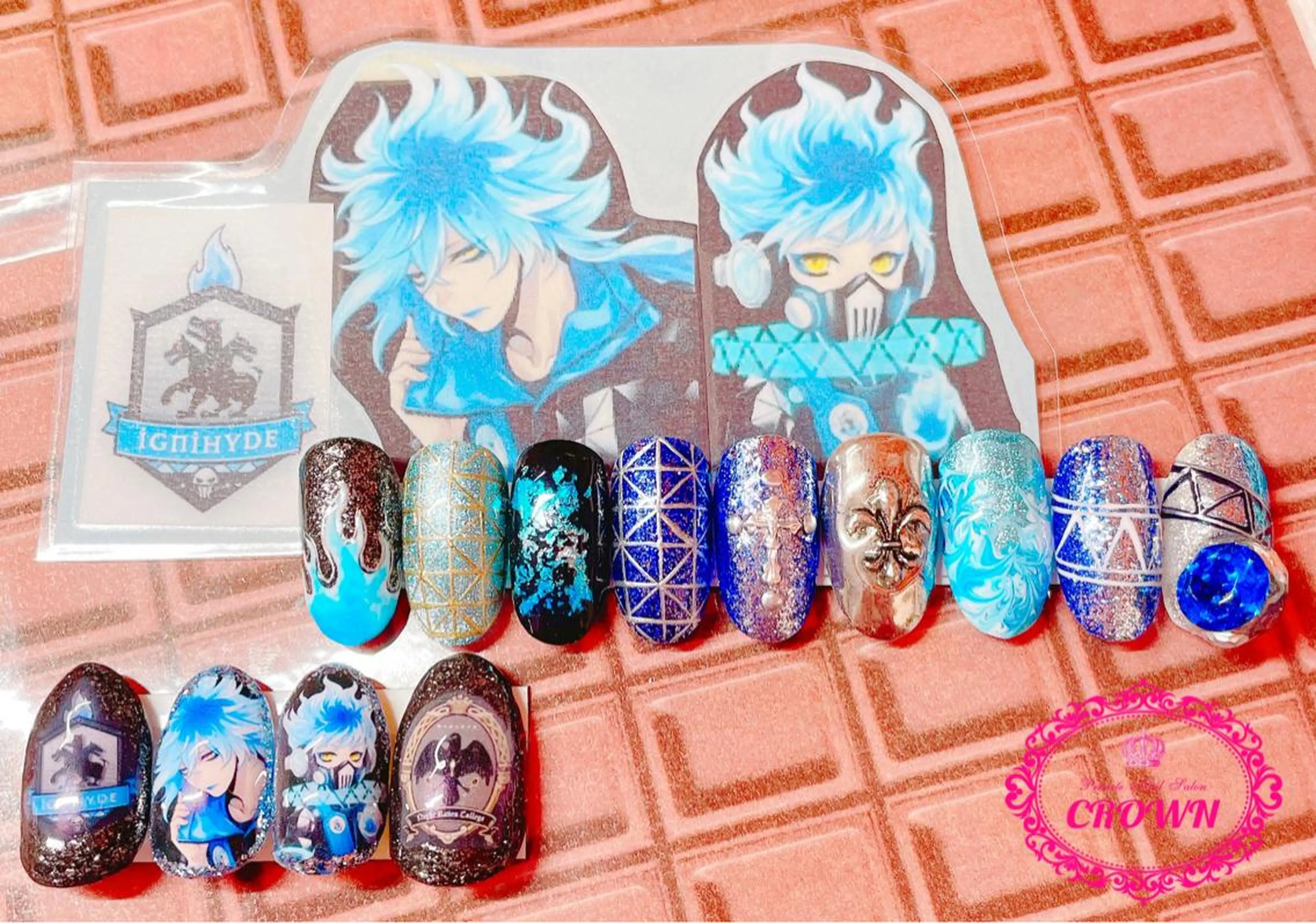 ネイル CROWN プライベートサロンのネイルデザイン
