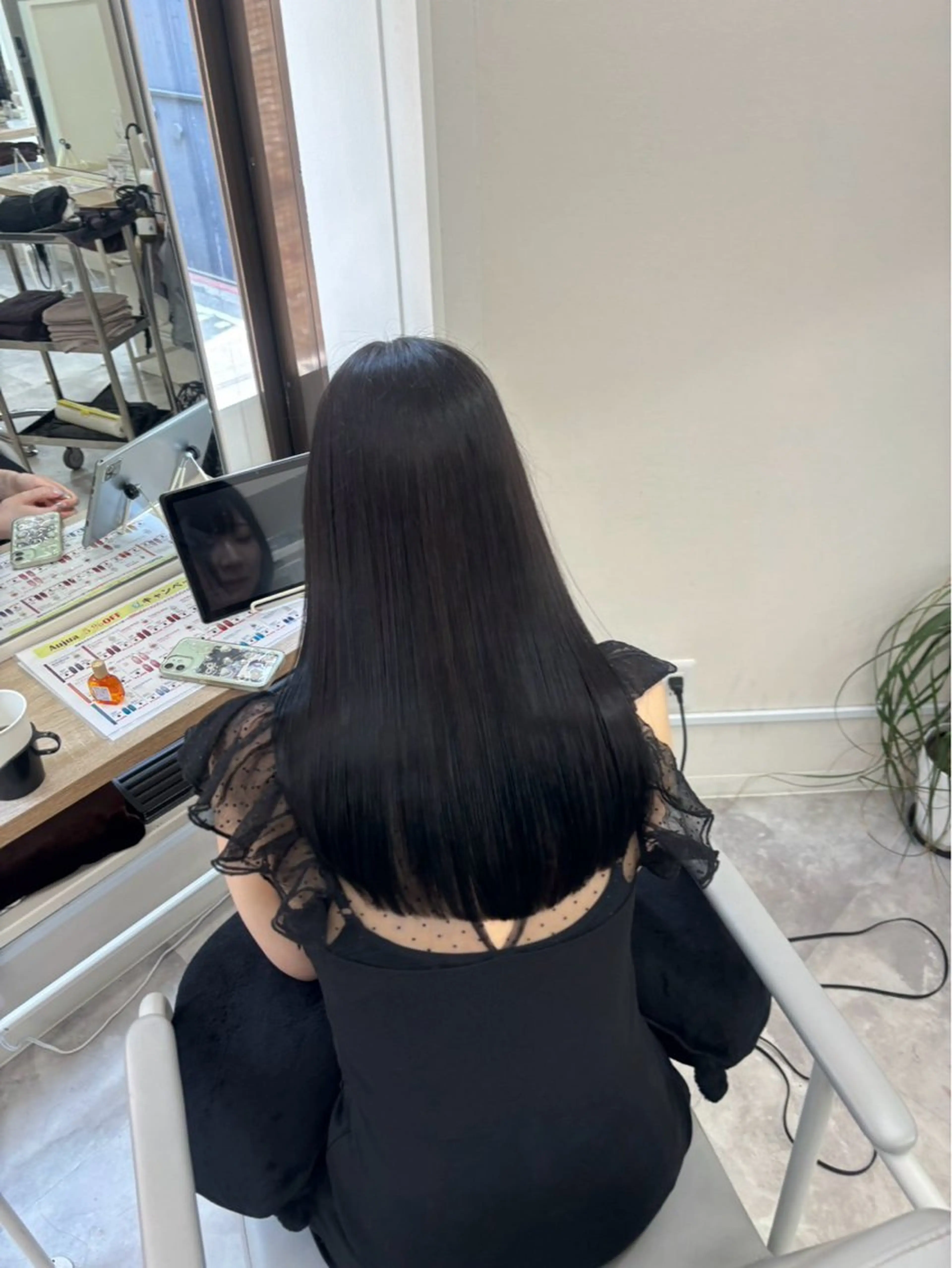 ロング 縮毛矯正 髪質改善Acero. shoyaのヘアスタイル