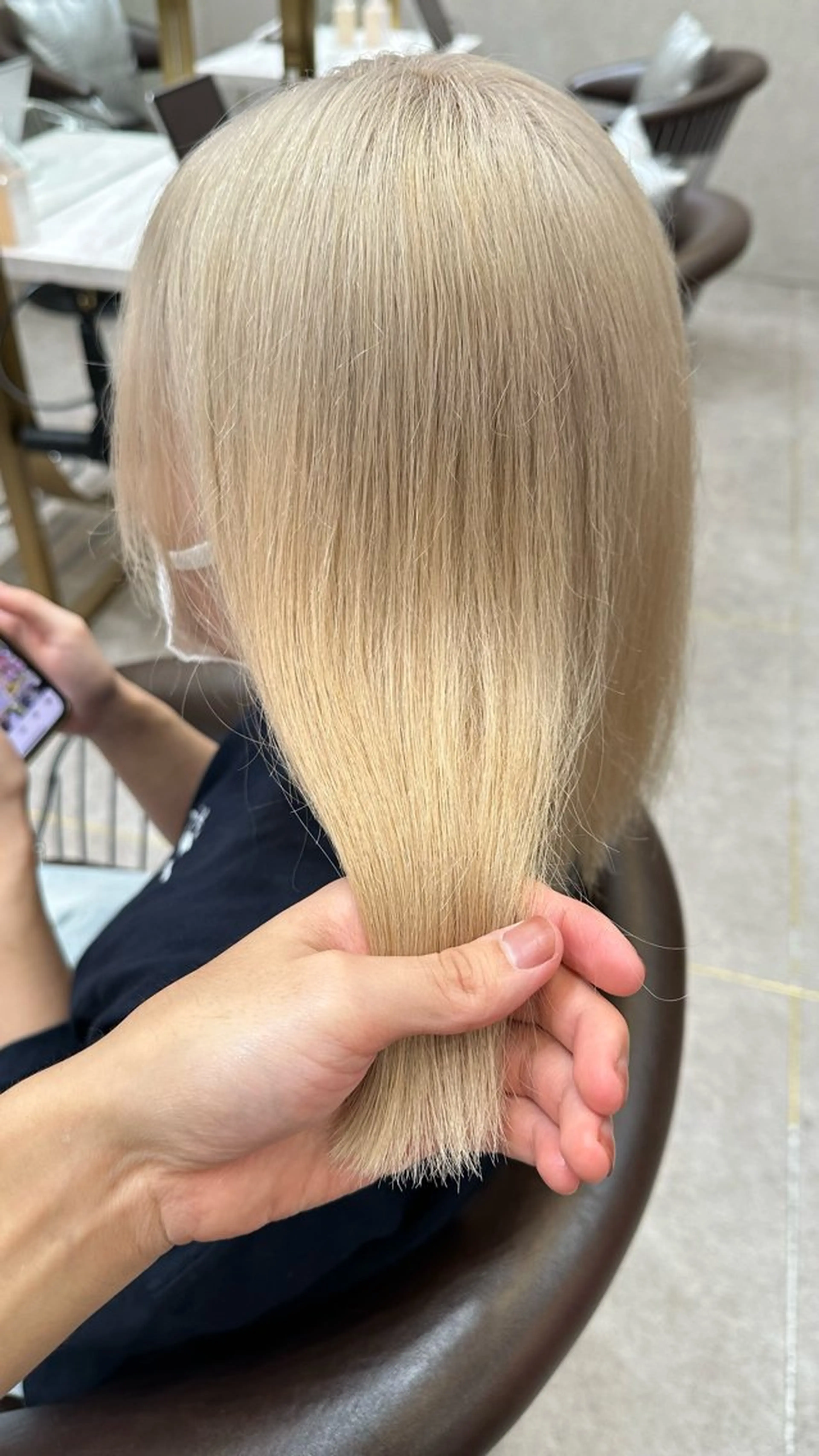 ショート カラー カット ヘアカラー トリートメント ヘッドスパ ヘアセット ダブルカラー 韓国レイヤーKYONのヘアスタイル