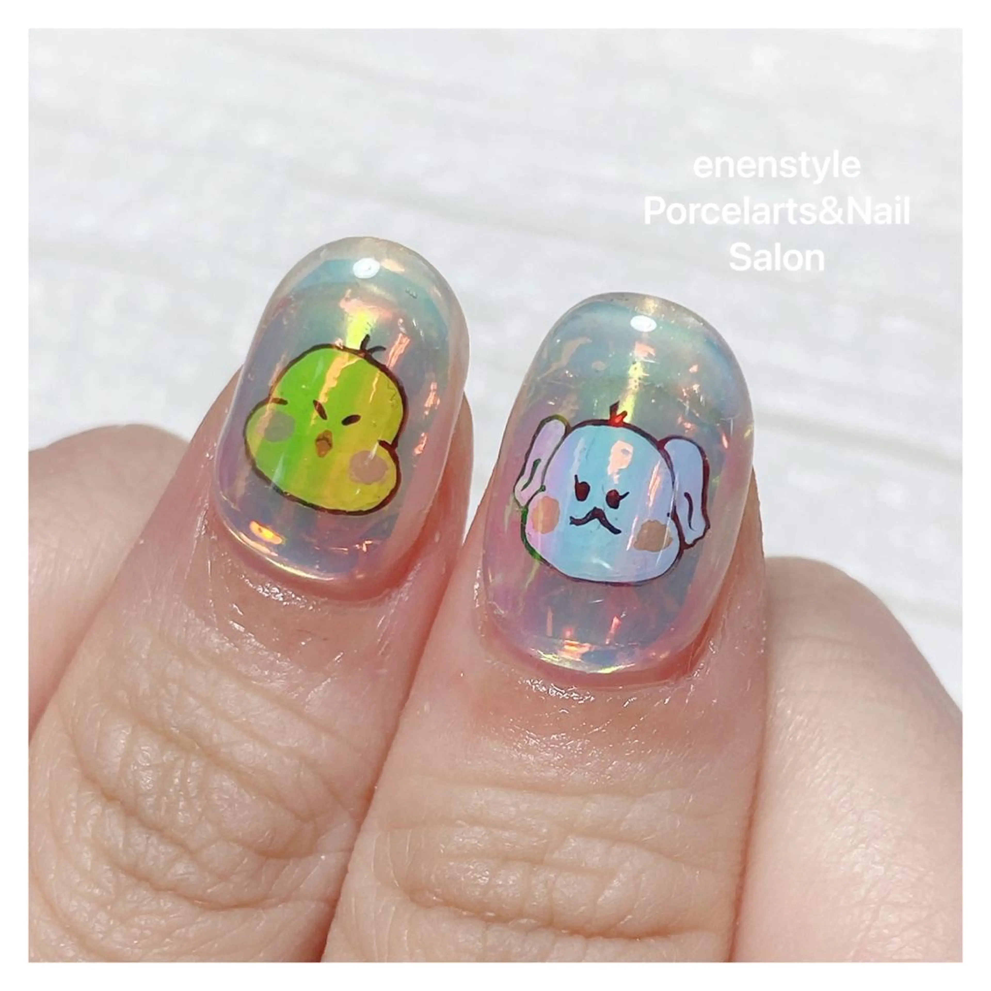 ミディアム ネイル 👑enen style👑のネイルデザイン