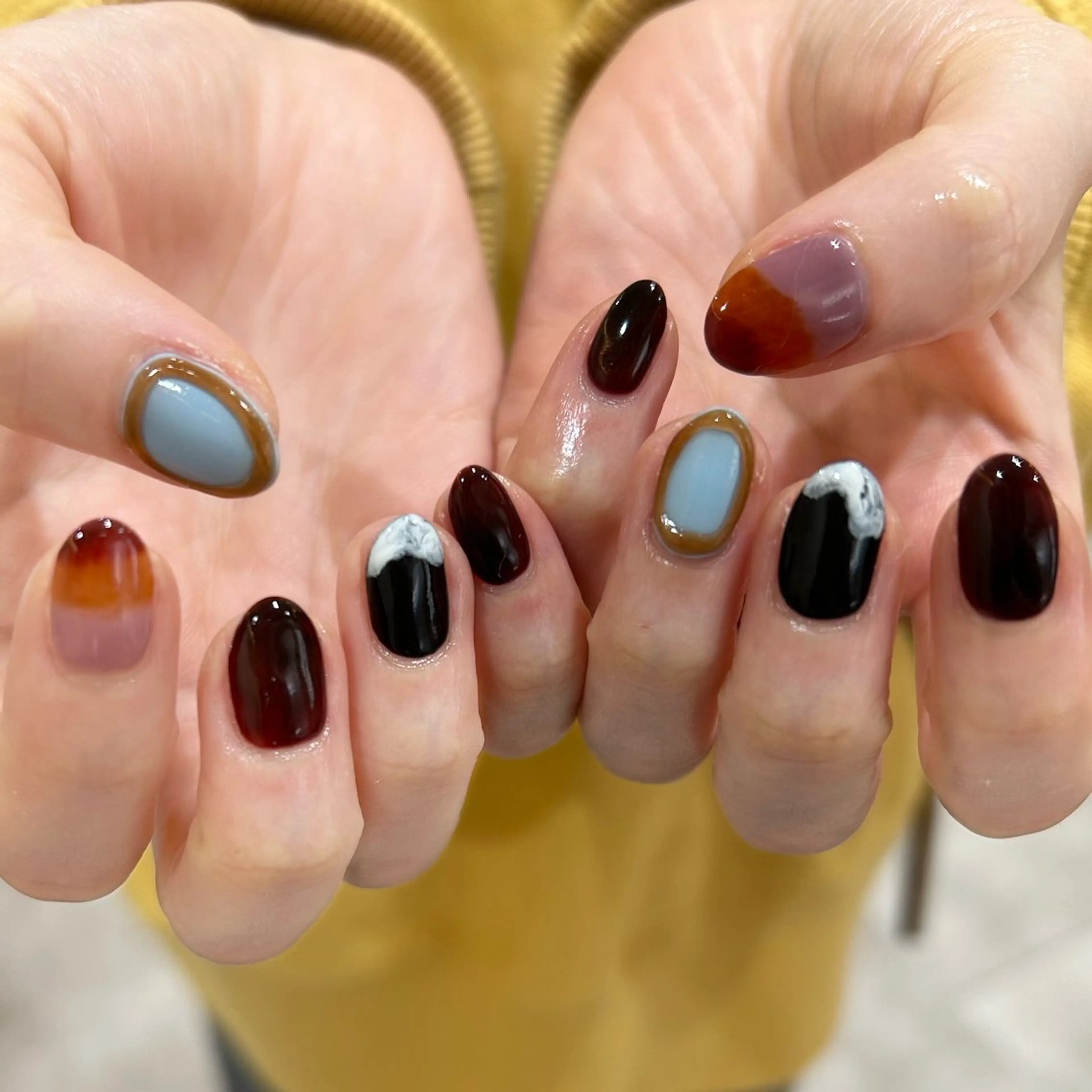 ネイル ハンドネイル shio ♡ 1〜2月予約受付中のネイルデザイン