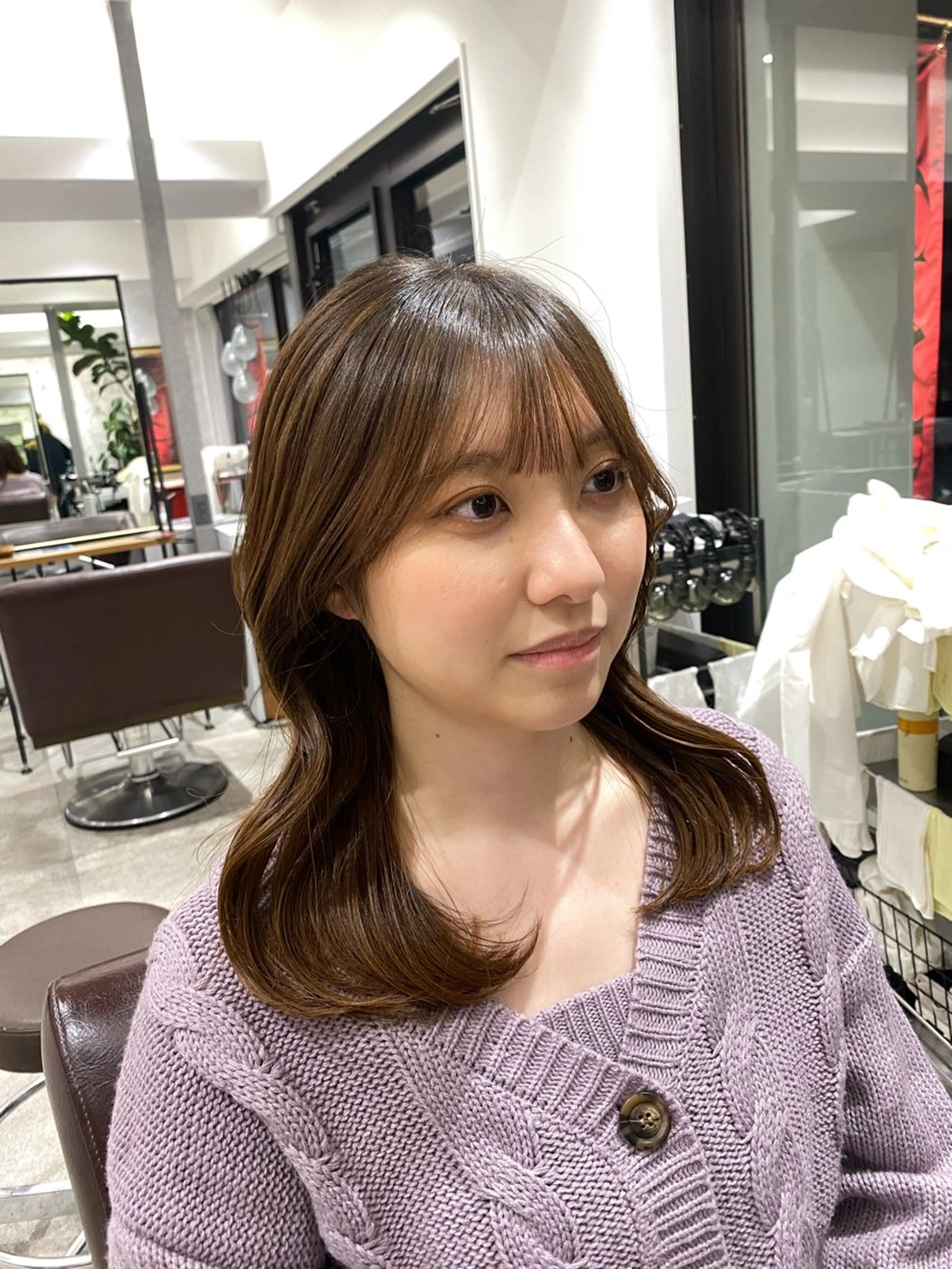 【学割】ミディアムくびれヘアの写真