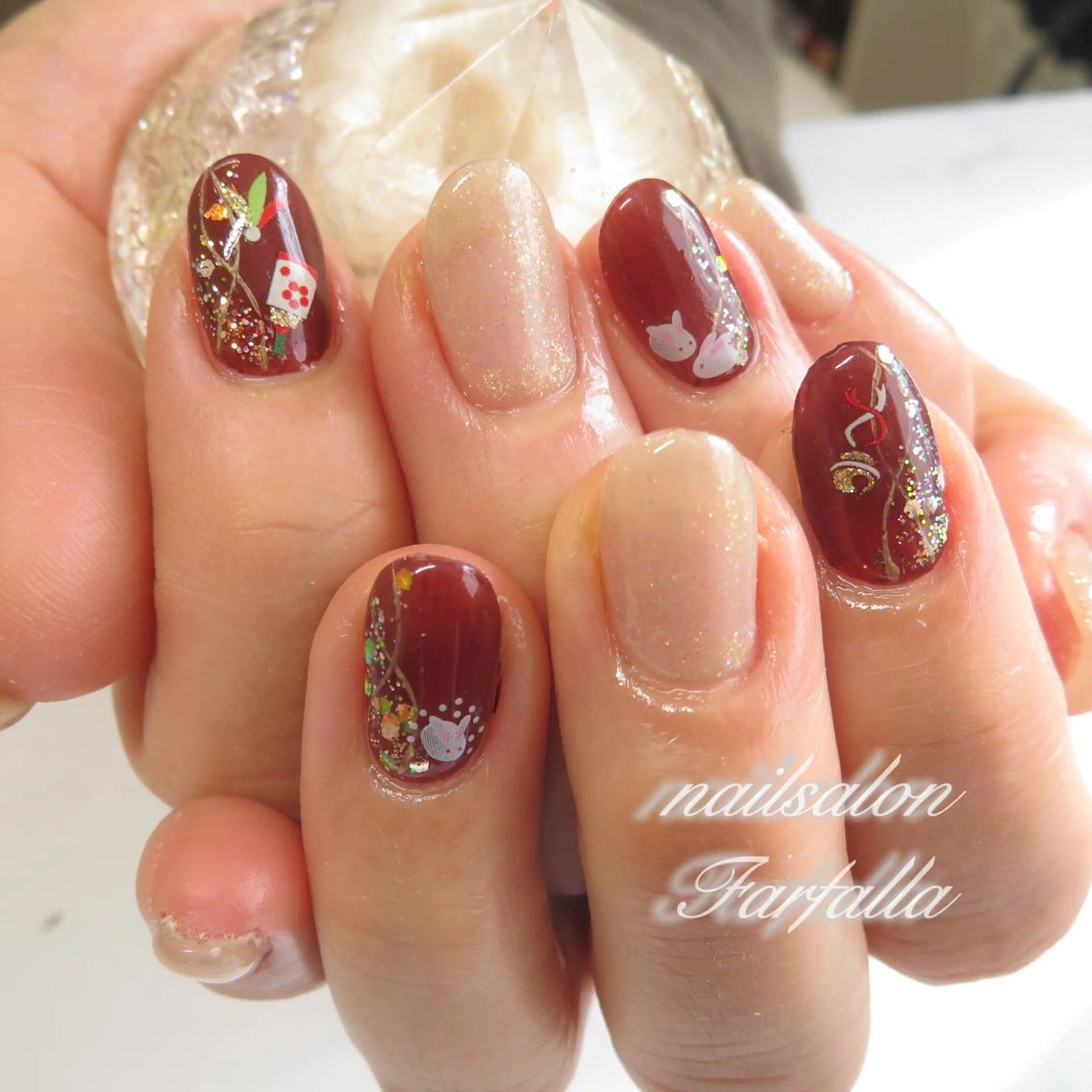 ネイル Farfalla Kieのネイルデザイン