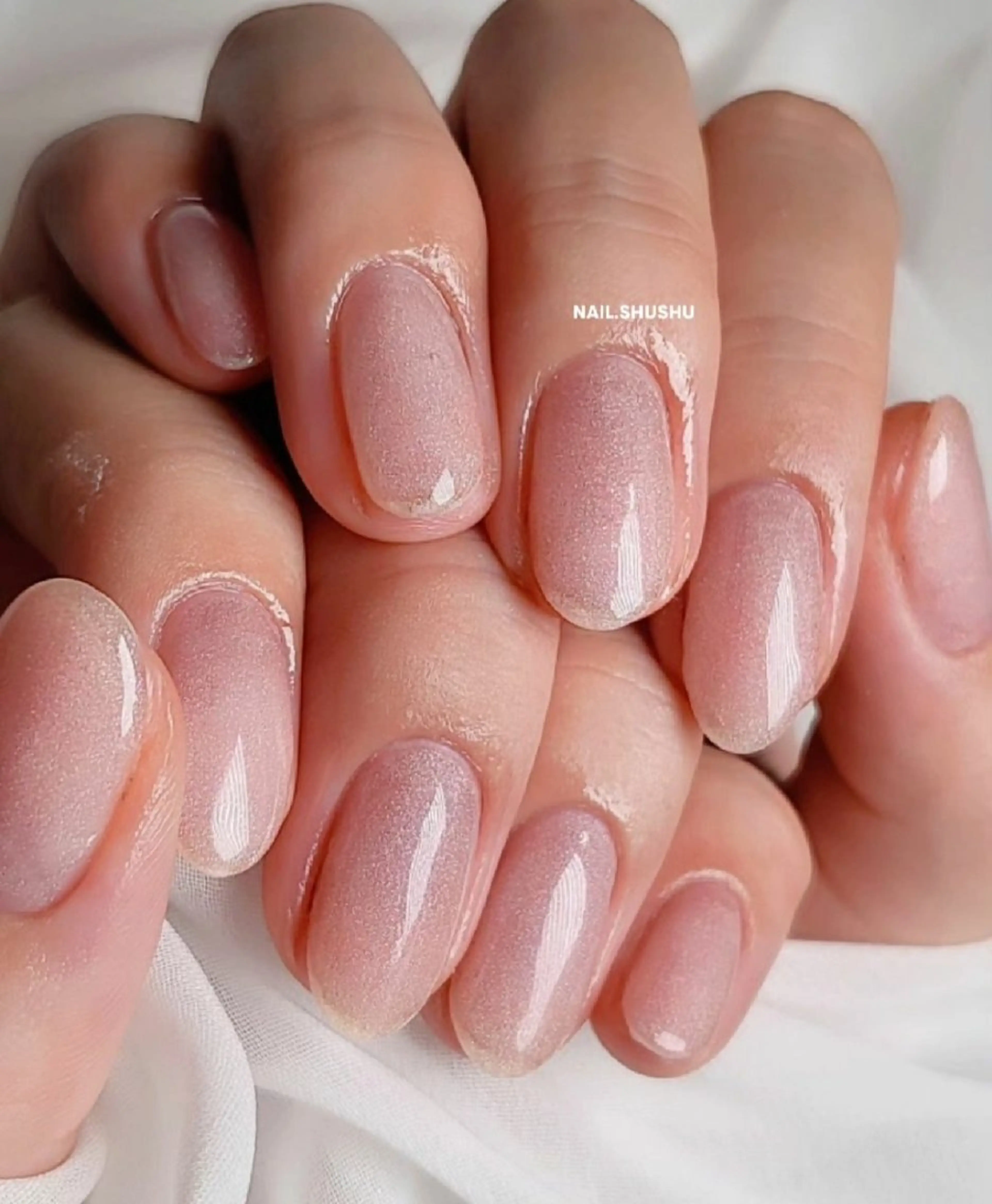 ネイル 持ち込み ニュアンスネイル ワンカラーネイル シンプルネイル 3dパーツ/流行り 👧shushu❤️のネイルデザイン