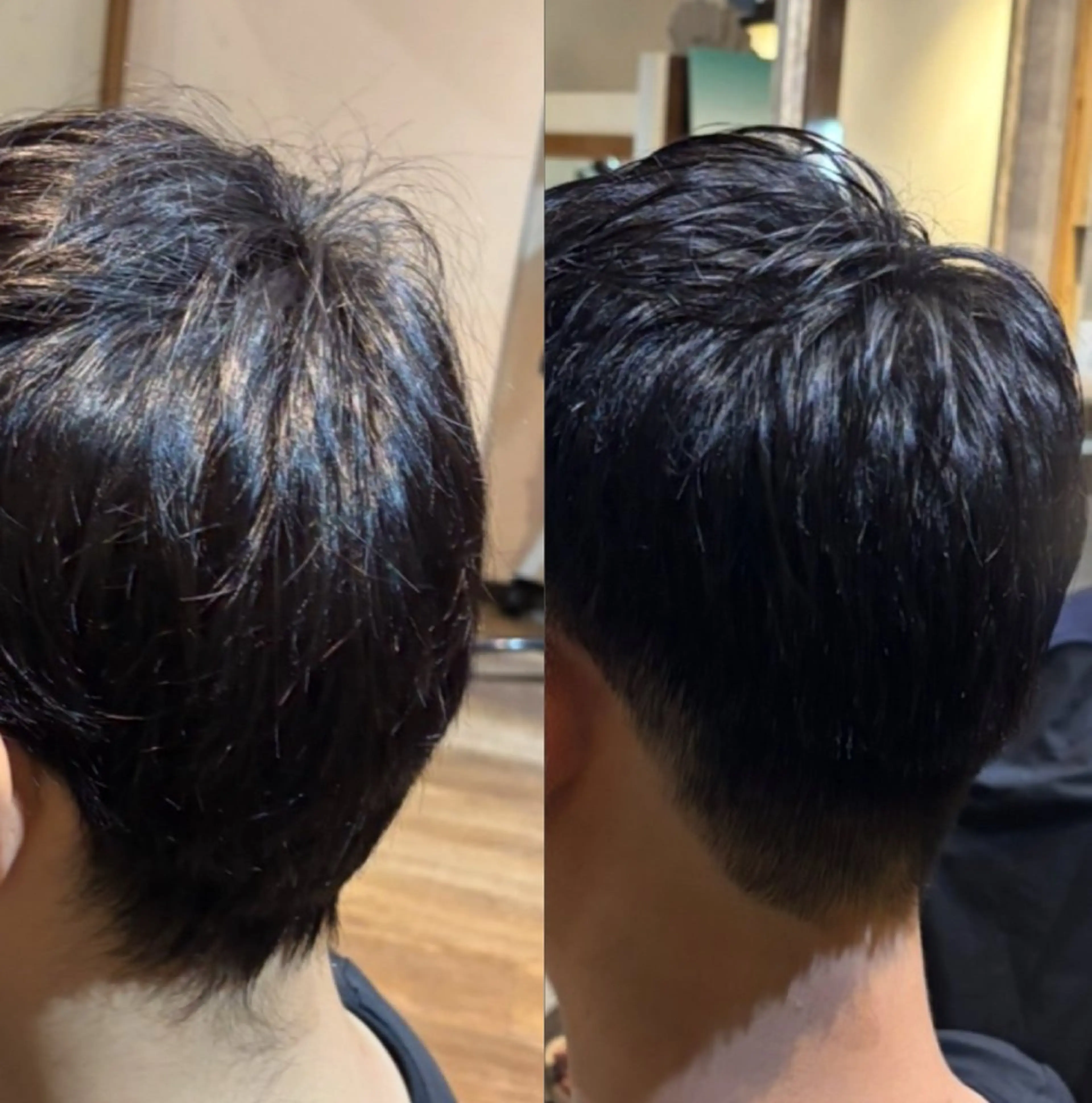 ショート メンズ 🌙透明感カラー／ 丁寧施術｜松本のヘアスタイル