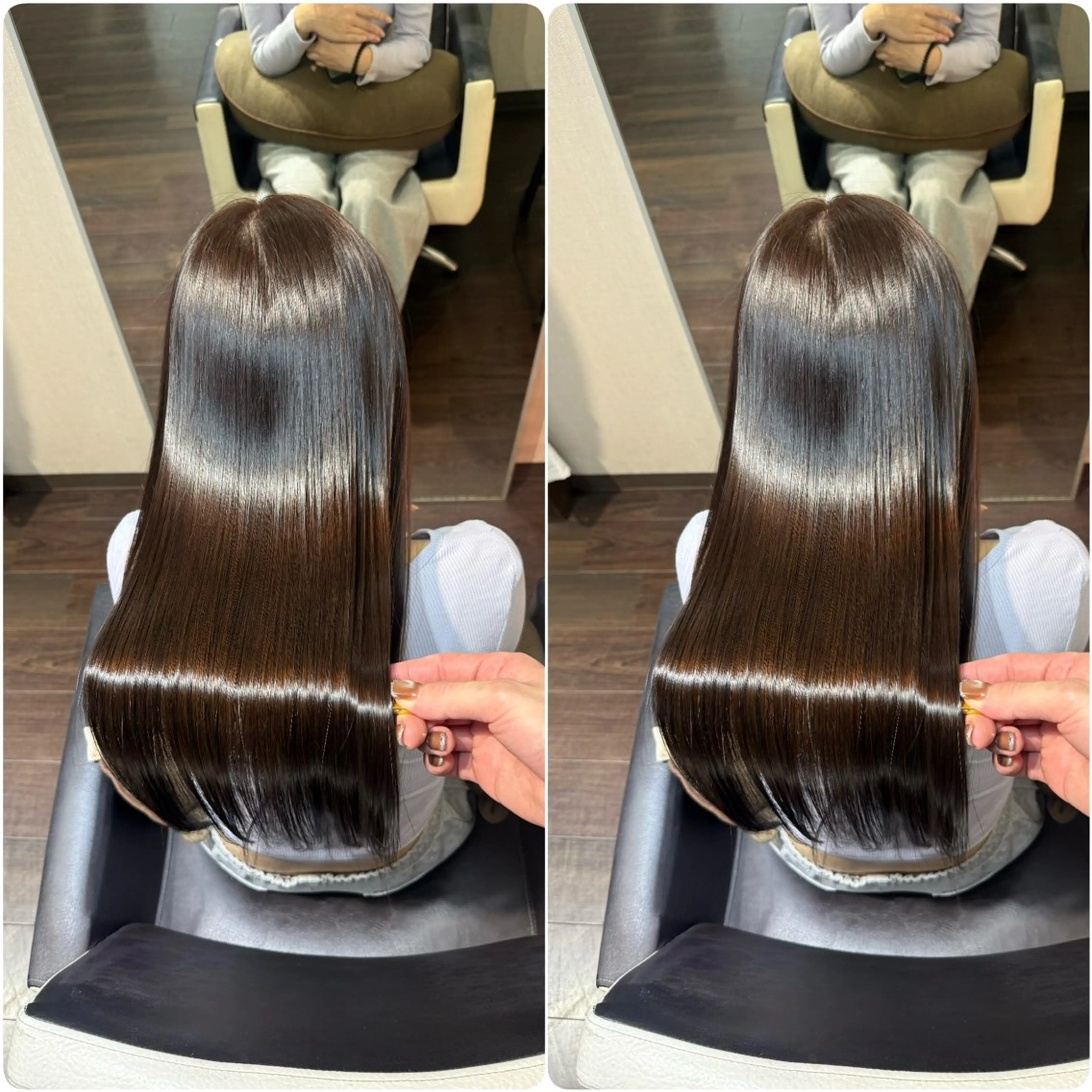 ロング カット 縮毛矯正 トリートメント ヘッドスパ 🌸ULTOWA🌸 髪質改善/縮毛/店長のヘアスタイル