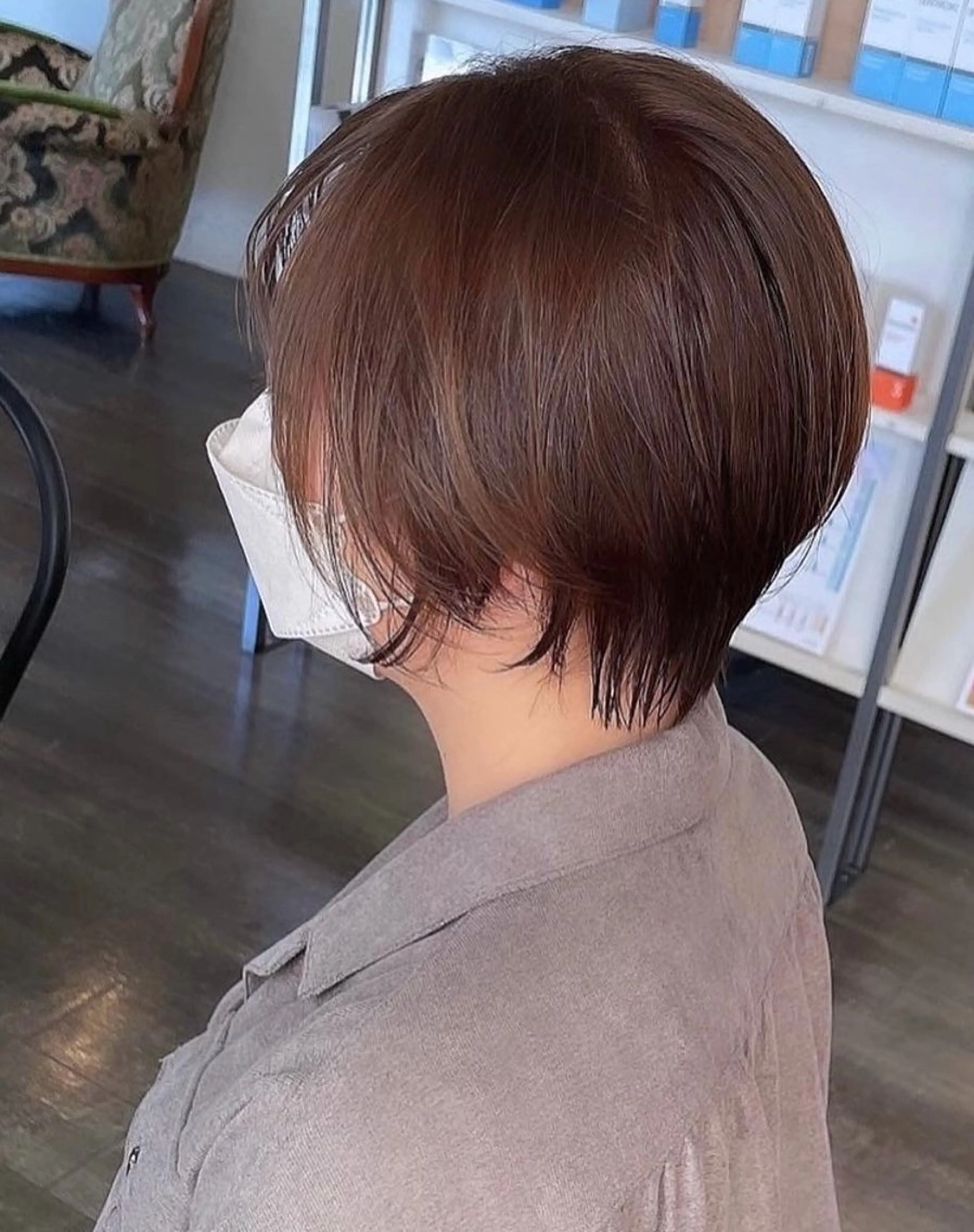 ショート カラー モテるブラウンカラー の達人Tomoyaのヘアスタイル