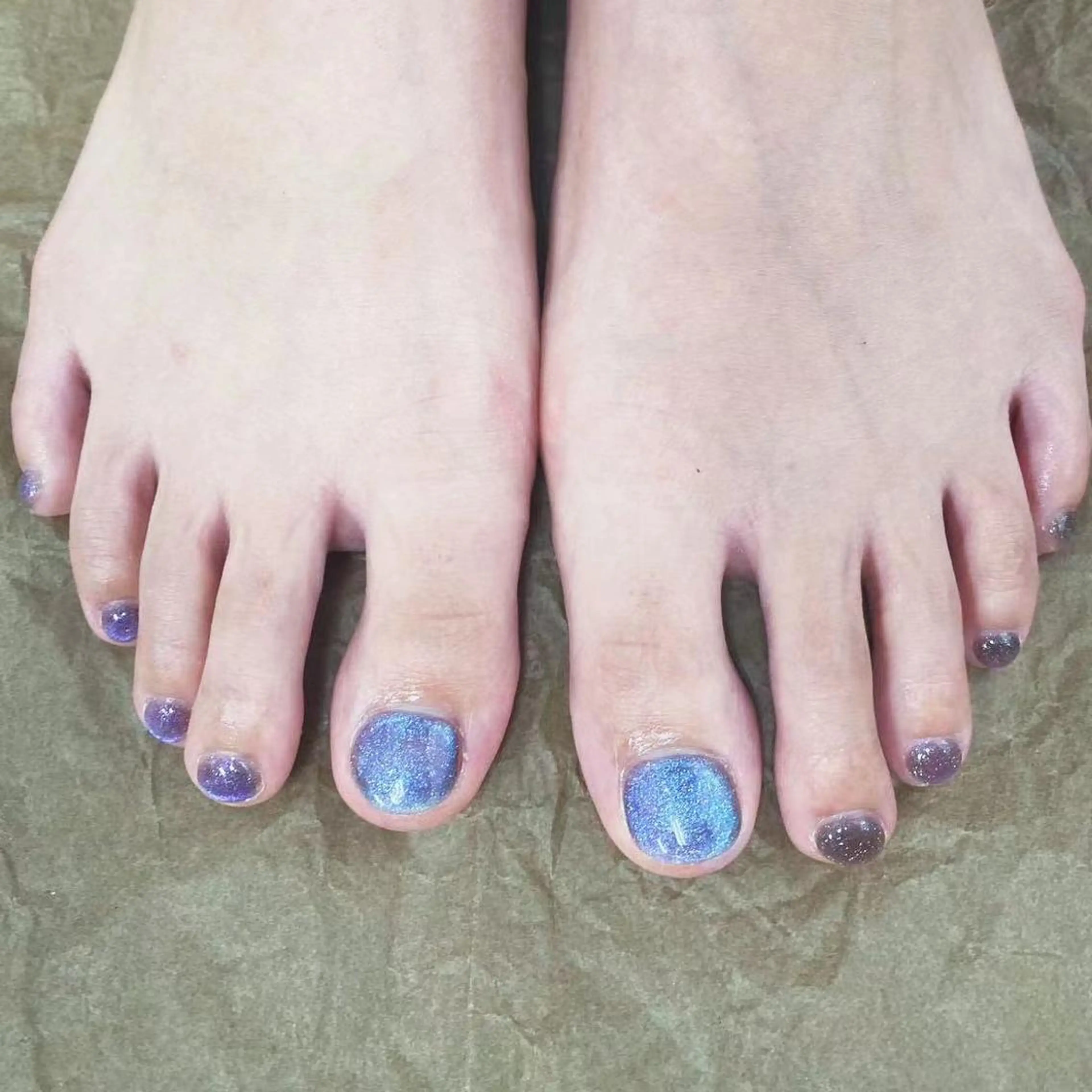 ネイル フットネイル DIAMOND 💦のネイルデザイン