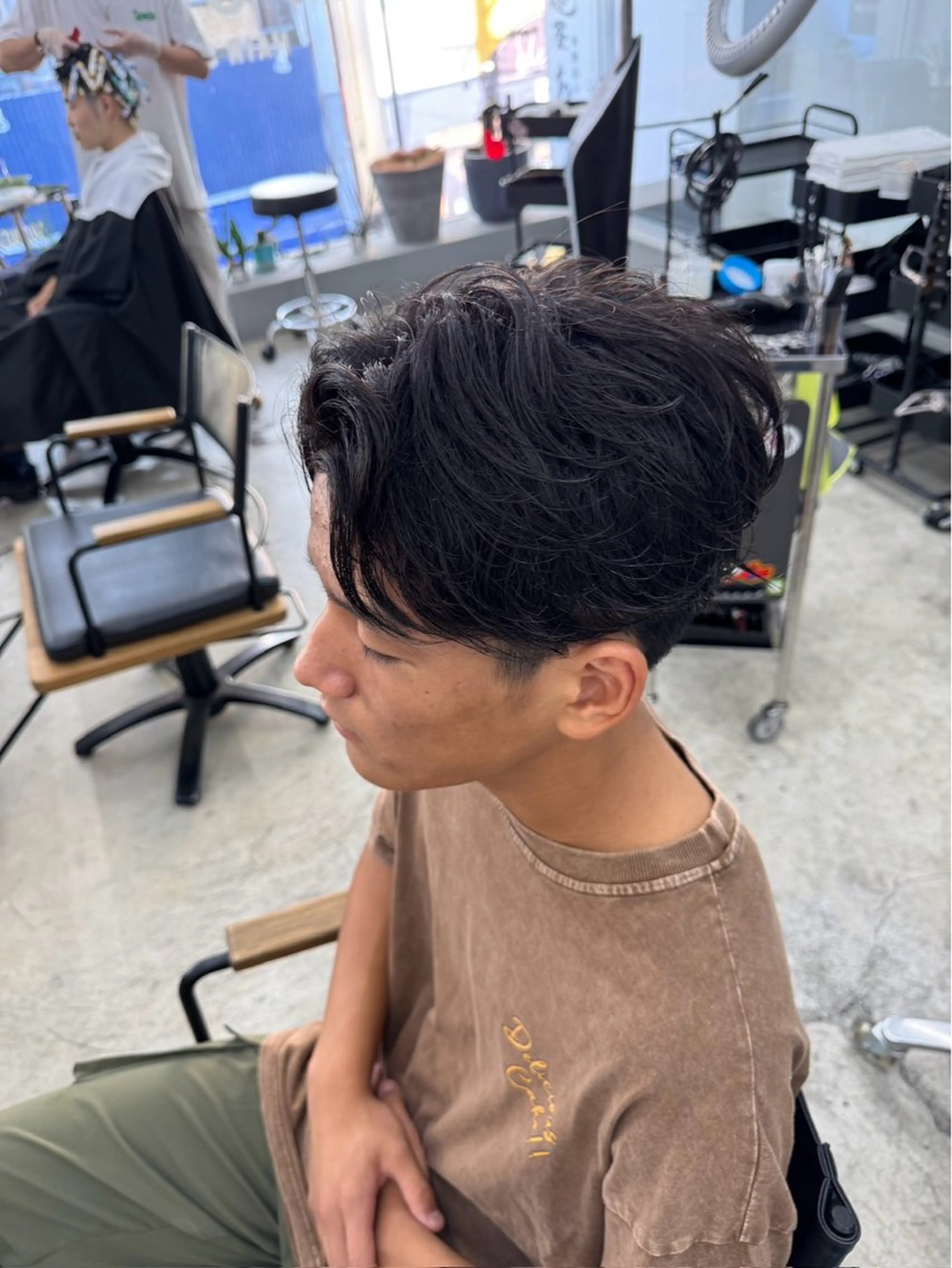 ショート メンズ カット ヘッドスパ メンズ専門サロン wokeのヘアスタイル