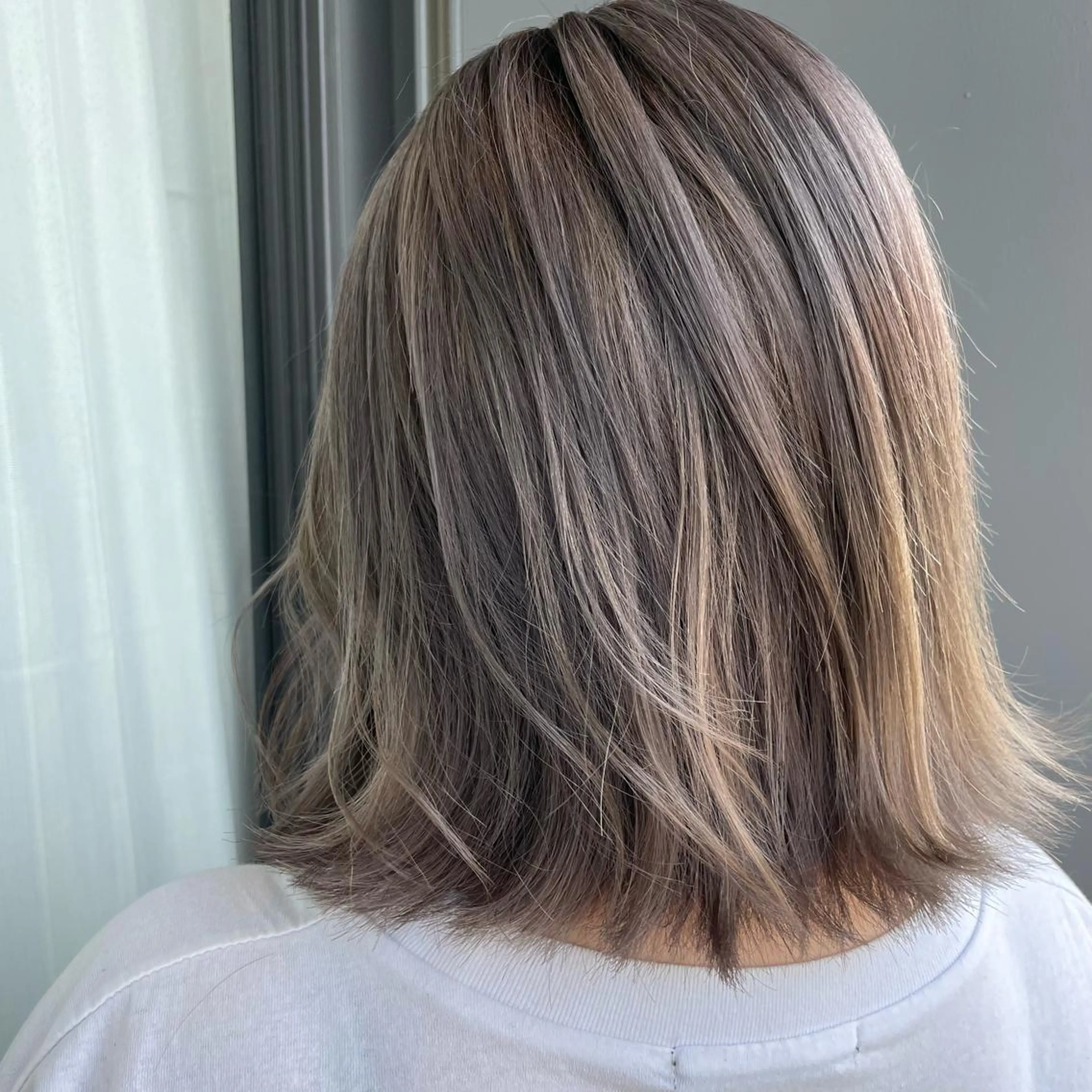 【新生活応援キャンペーン🌸】ブリーチ無しダブルカラー🩵3ステップトリートメント付き✨の写真