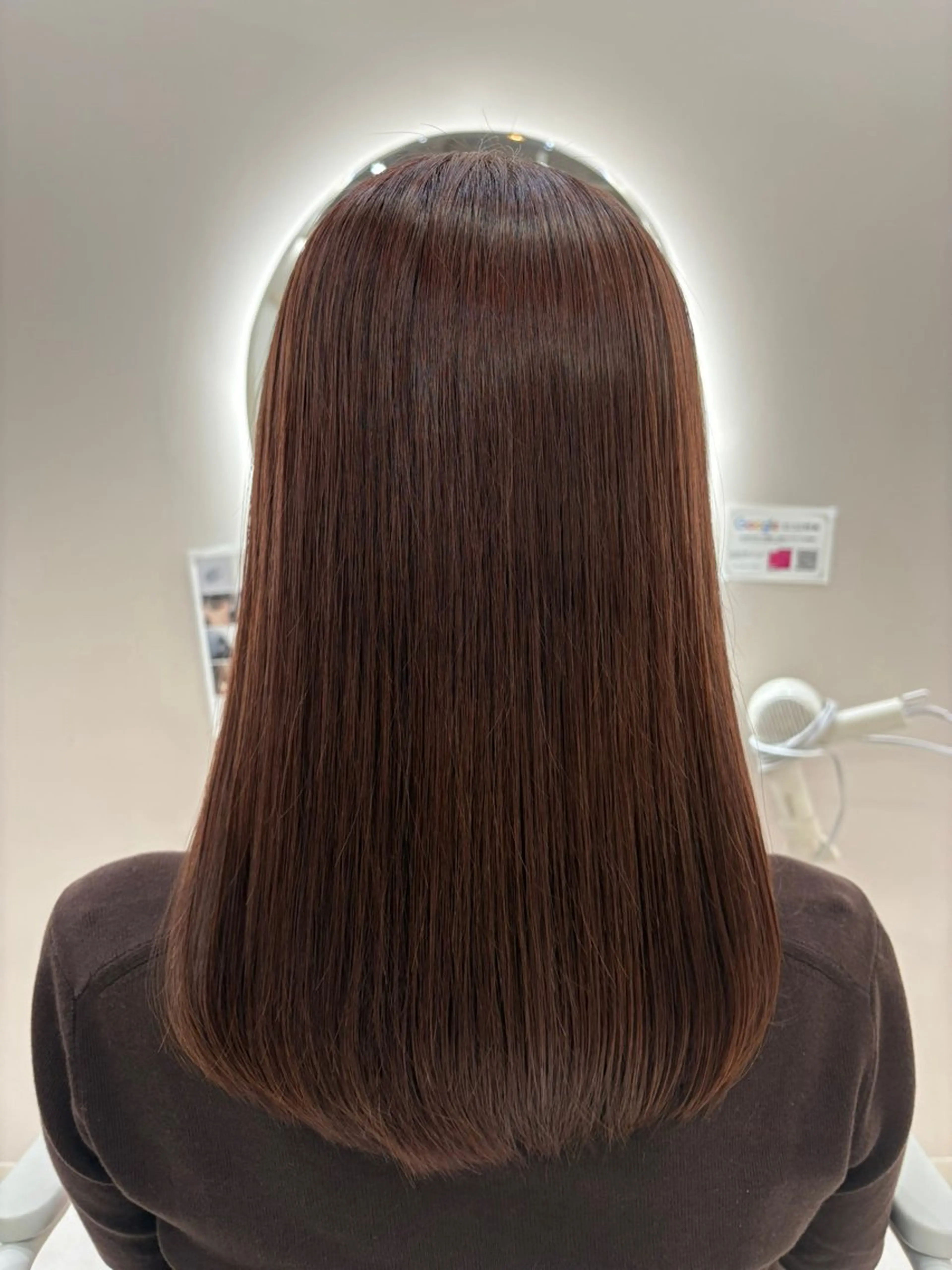 セミロング カラー ベージュカラー ピンクカラー ピンクベージュ トリートメント 【艶髪、髪質改善✨】 Zina杉川のヘアスタイル