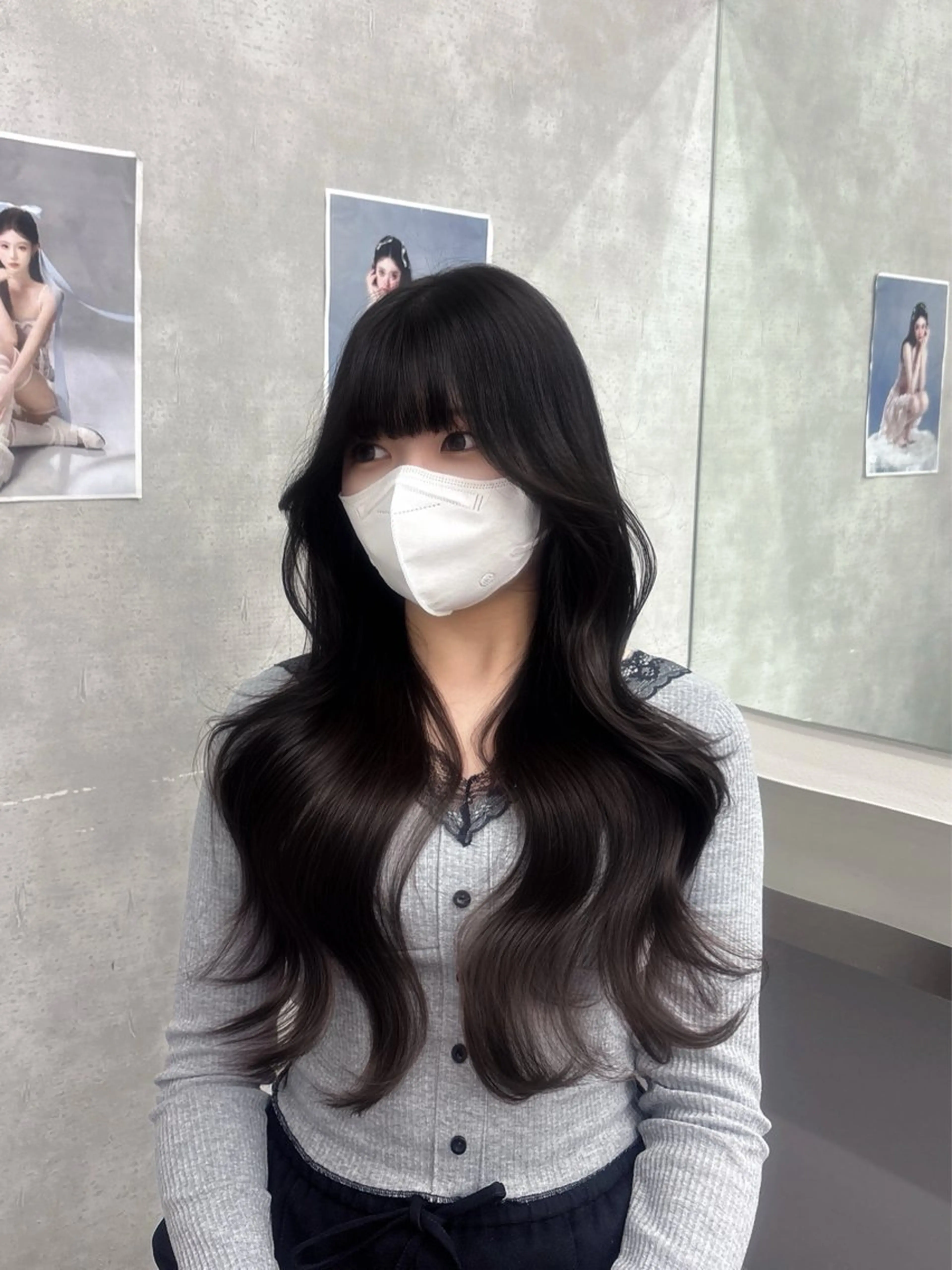 ロング カラー MAEUL NAGOYA所属・⛓ワンホンレイヤー 🥀🖤/あいりのヘアスタイル