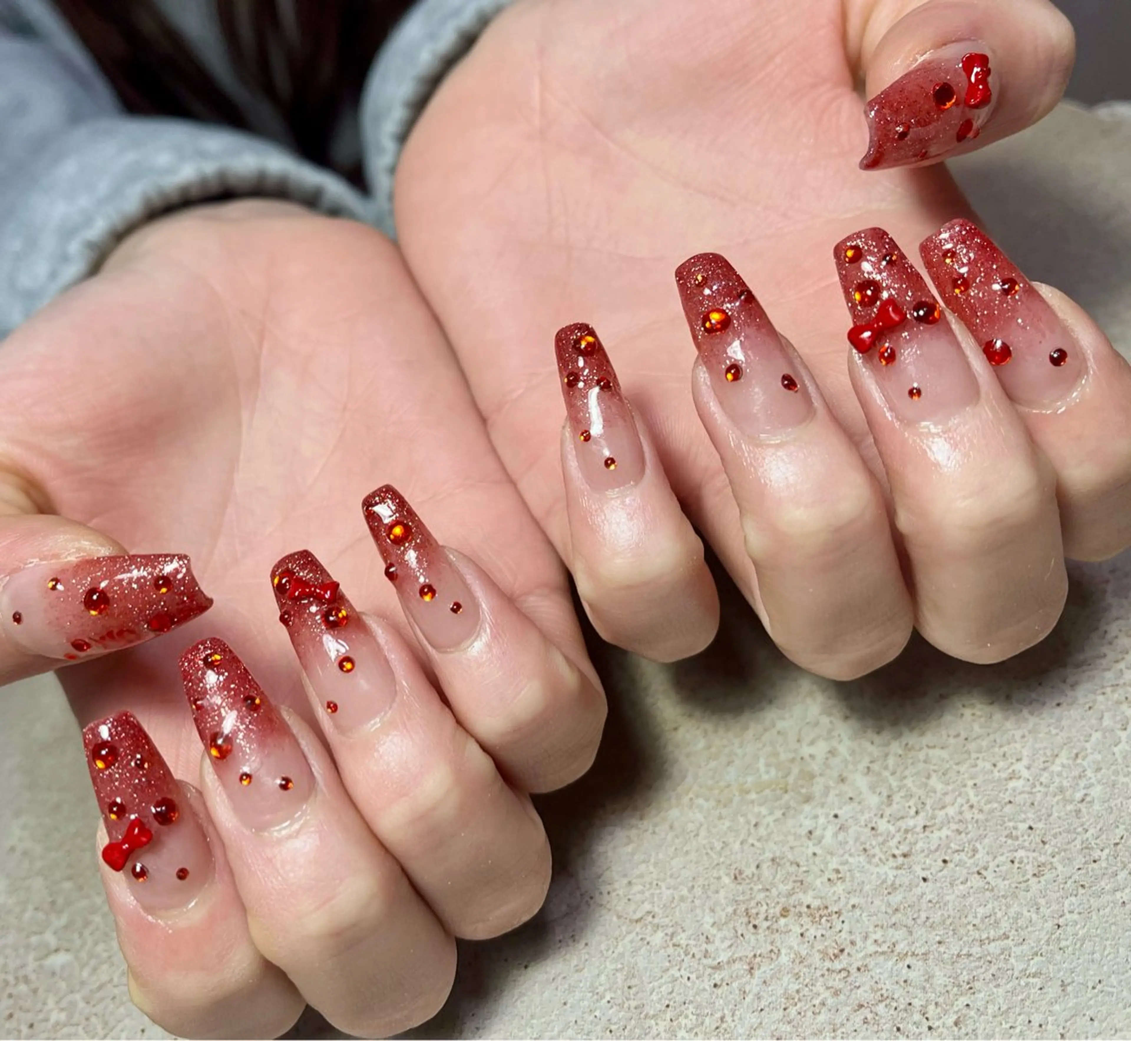 ネイル ハンドネイル goldgleams ちなのネイルデザイン