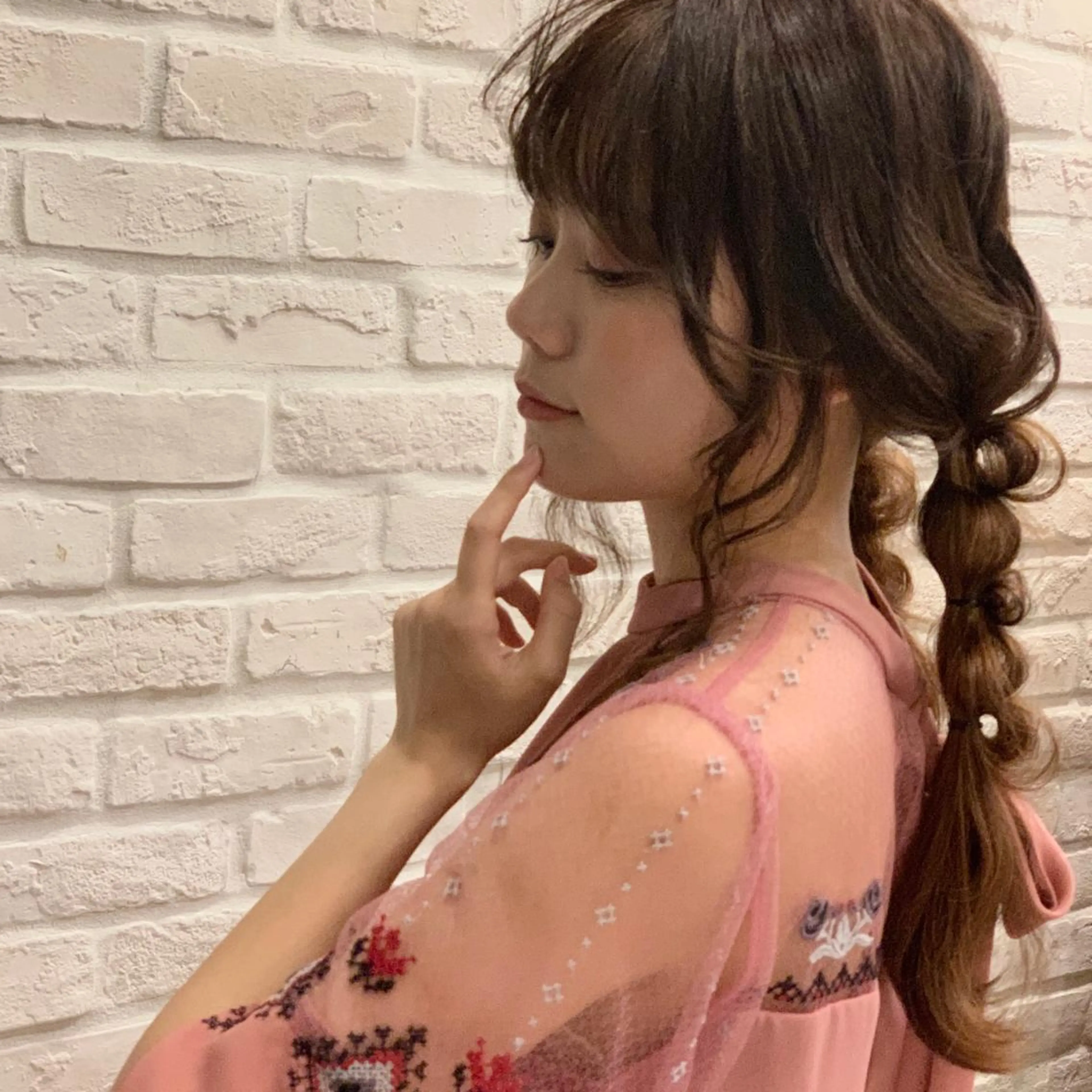 ロング ヘアアレンジ SHANTi 飯塚 ヘアセット/髪質改善のヘアスタイル