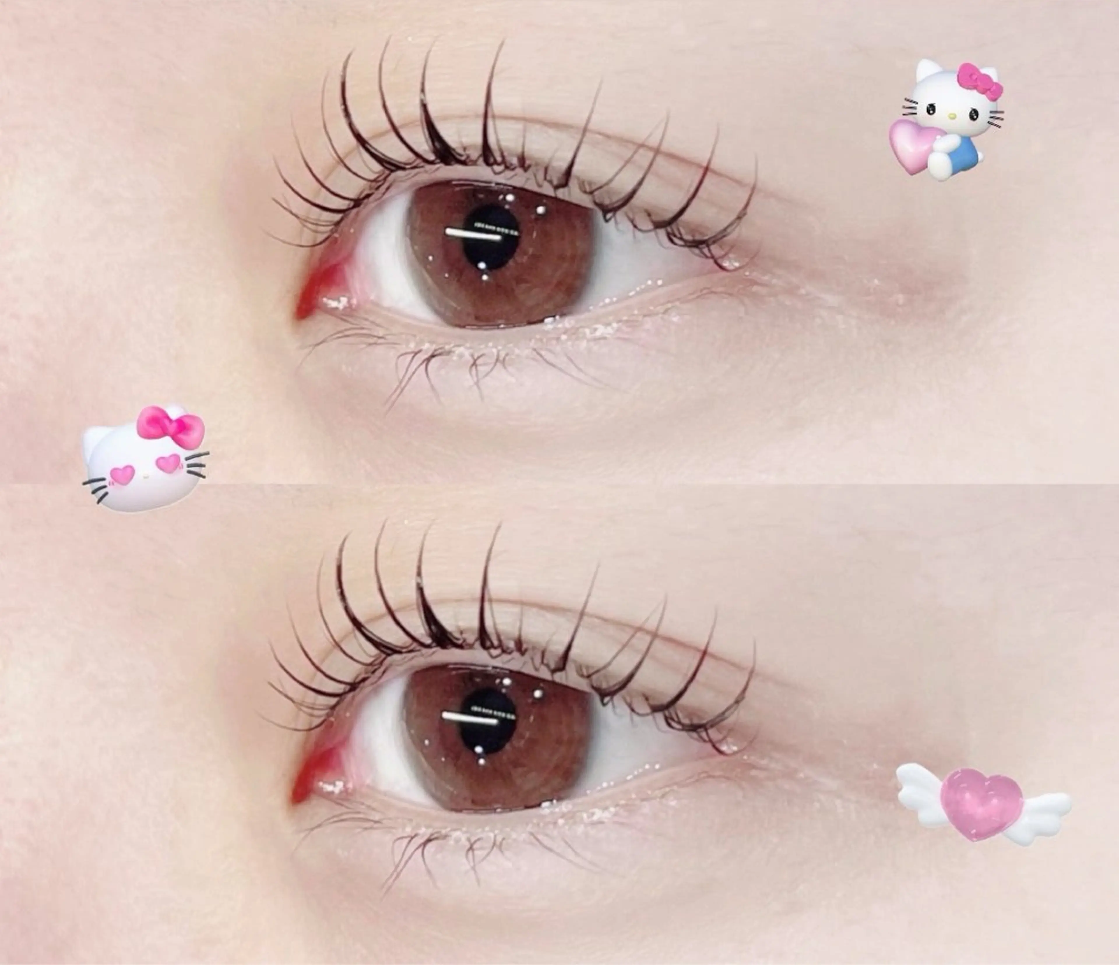 マツエク・マツパ Cカール ✧*のの ‎𖤐 ̖́-‬のマツエク・マツパデザイン