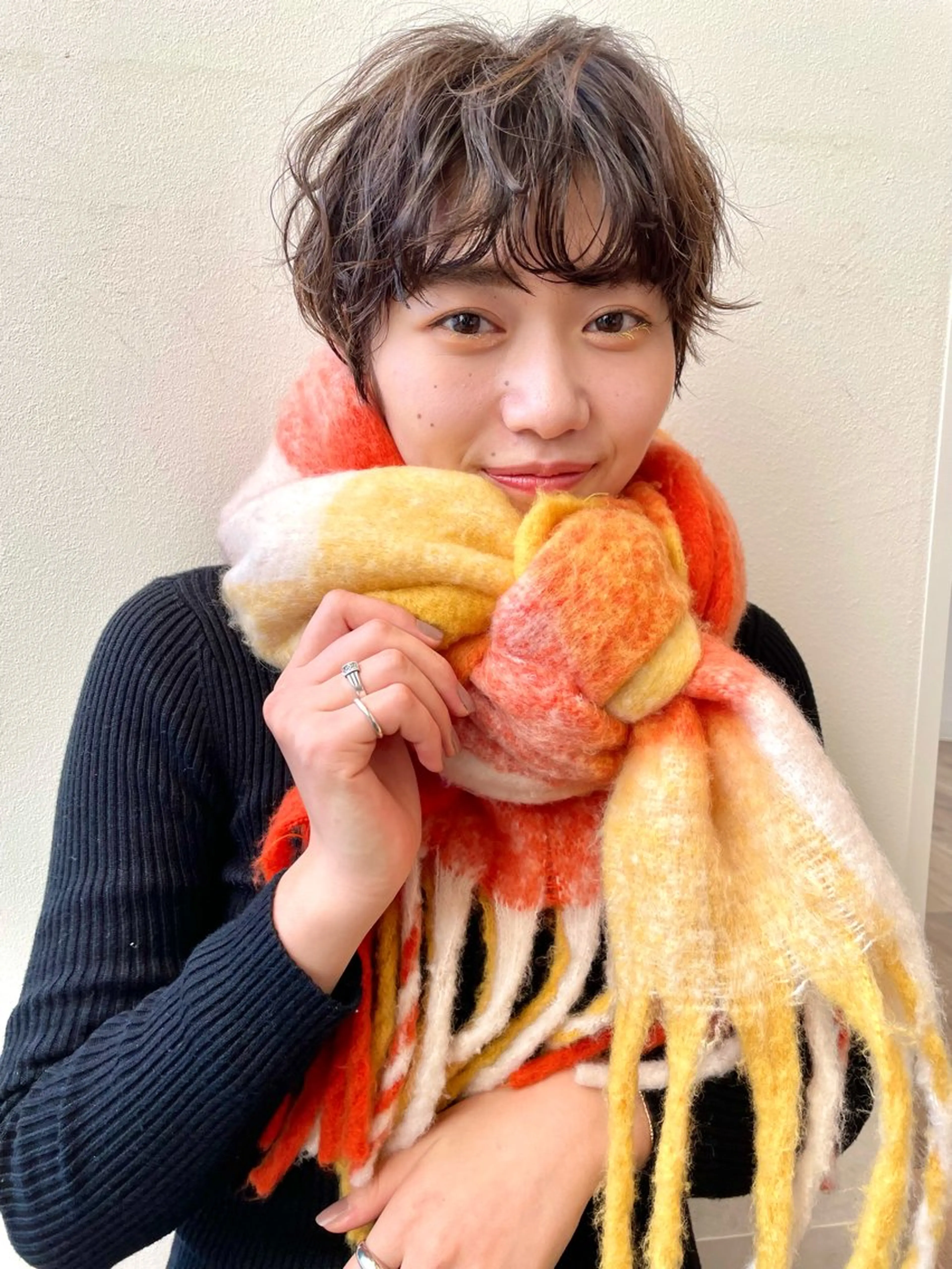 ショート カラー ショートヘア BELLA/天王寺/ 似合わせ/木浦心のヘアスタイル