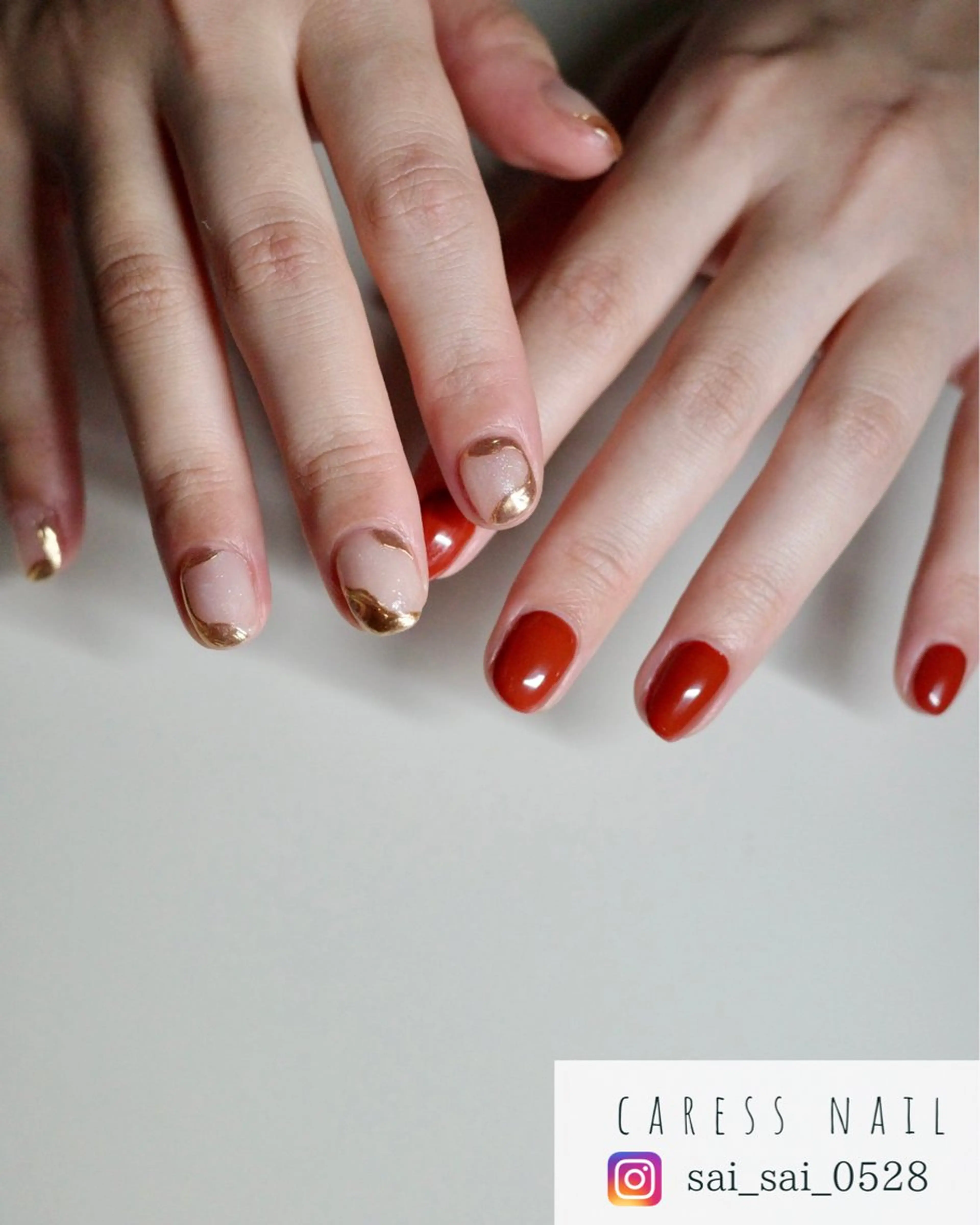 ネイル caress  nail カレスネイル　代々木上原所属・カレスネイル さいのネイルデザイン