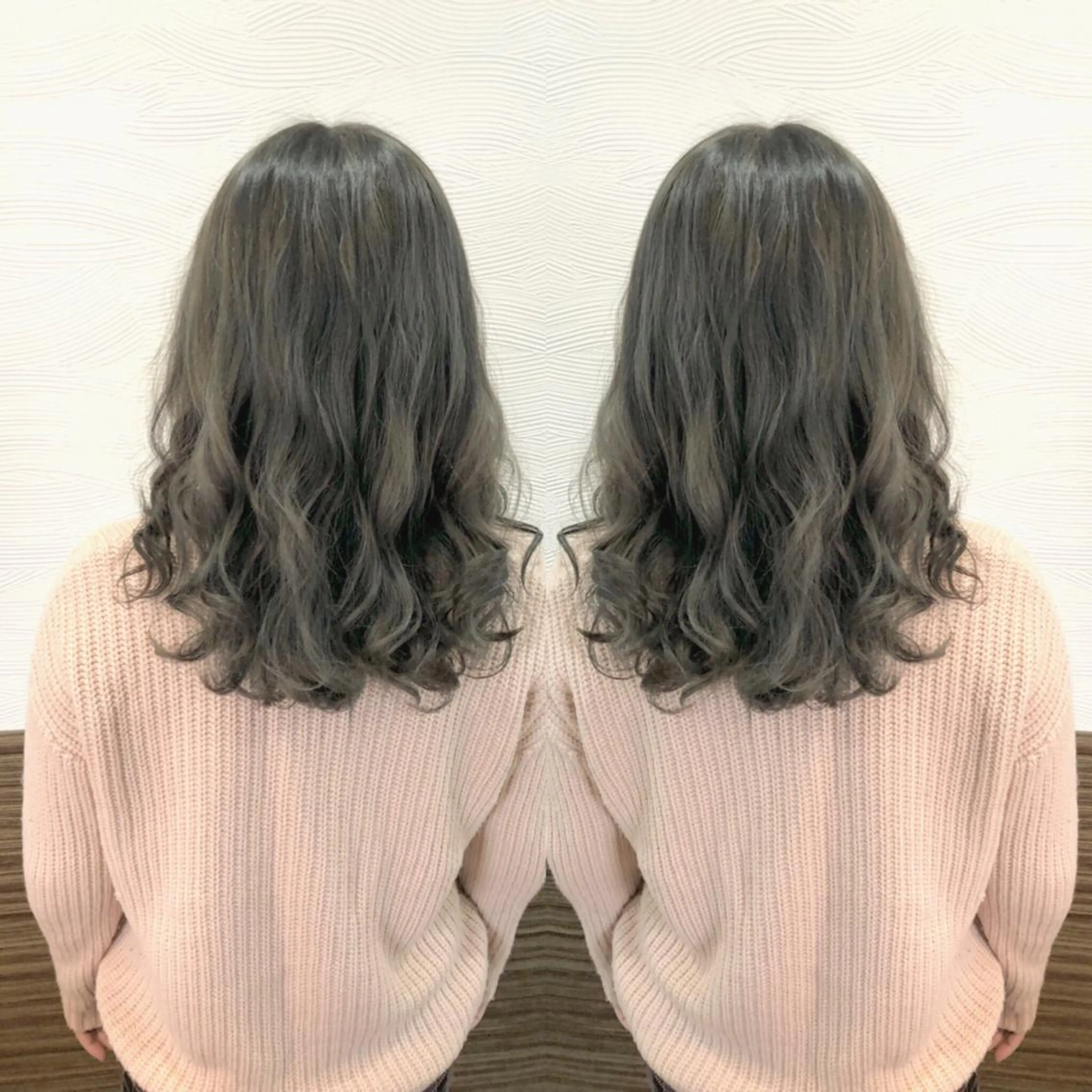 セミロング アッシュ supbytomee所属・カラー特化型サロン #SUP.のヘアスタイル