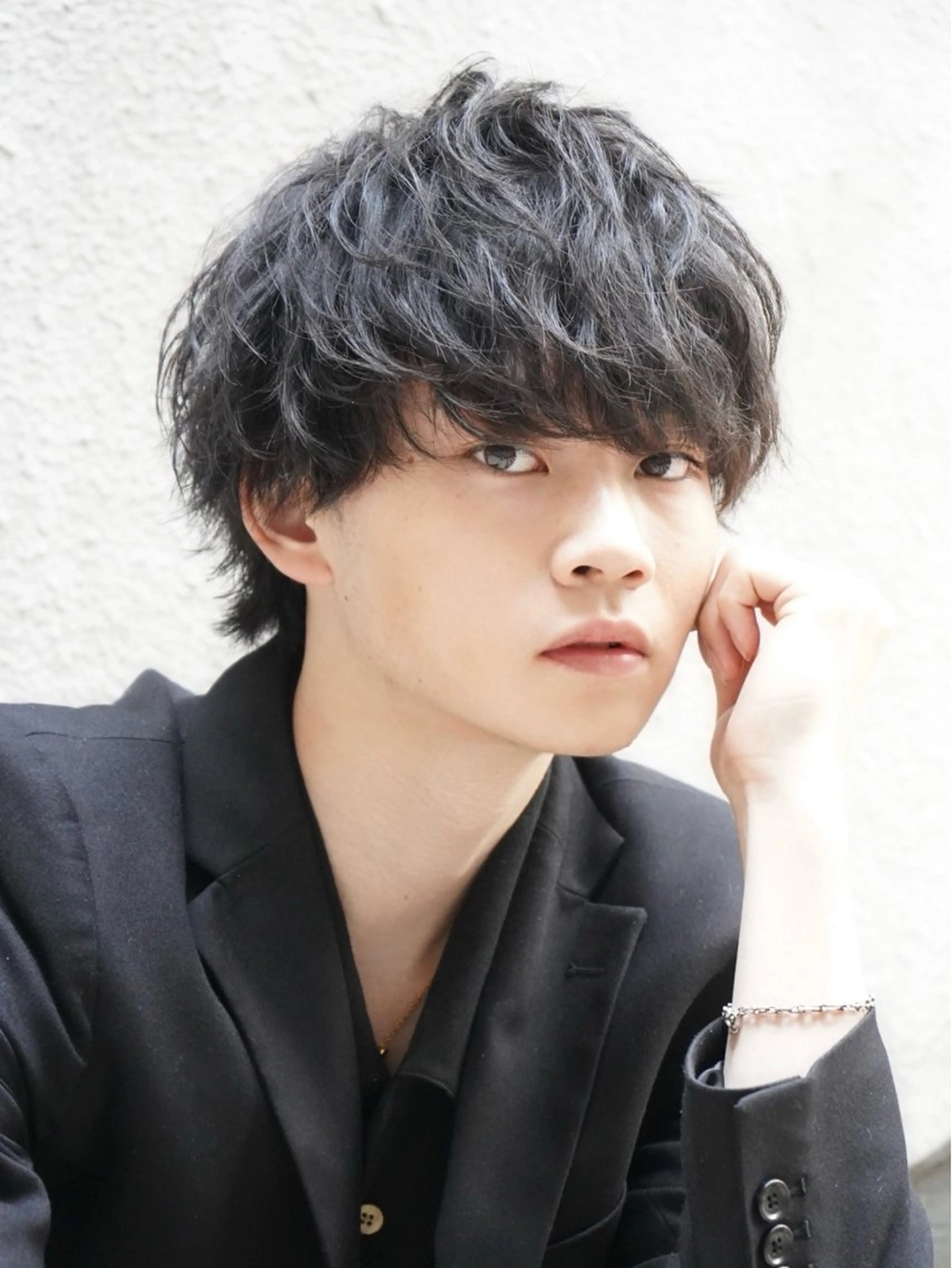 🪐【新規限定】🙆‍♂️メンズカット＋シャンプー＋パーマ＋スタイリング🪐の写真