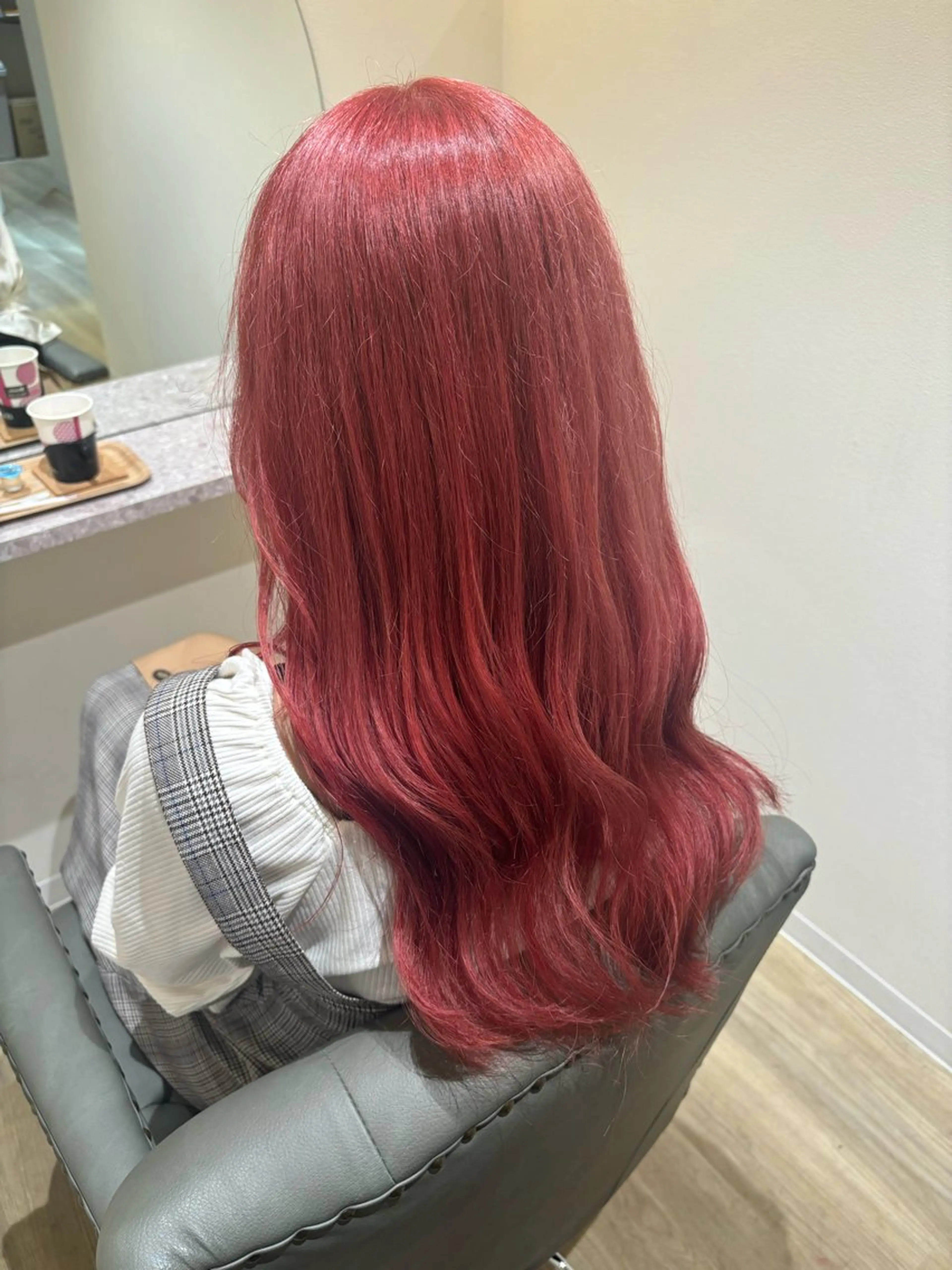 ロング 中田 渚のヘアスタイル