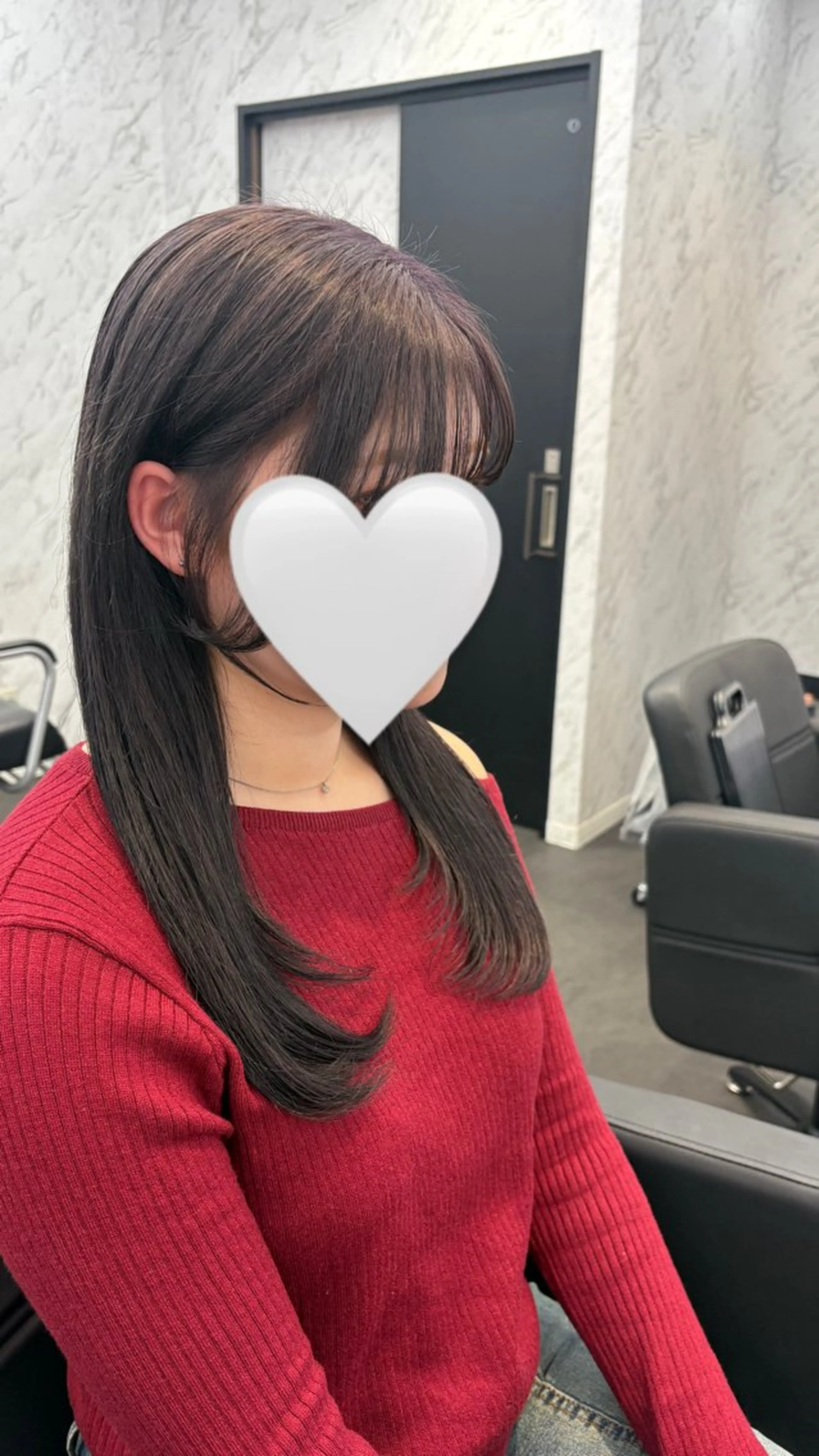 カット ヘアカラー hair salon dot. mooda 韓国風サロン 町田店所属・韓国風ヘア🎀🩶 /♡𝓝𝓸𝓪♡のヘアスタイル