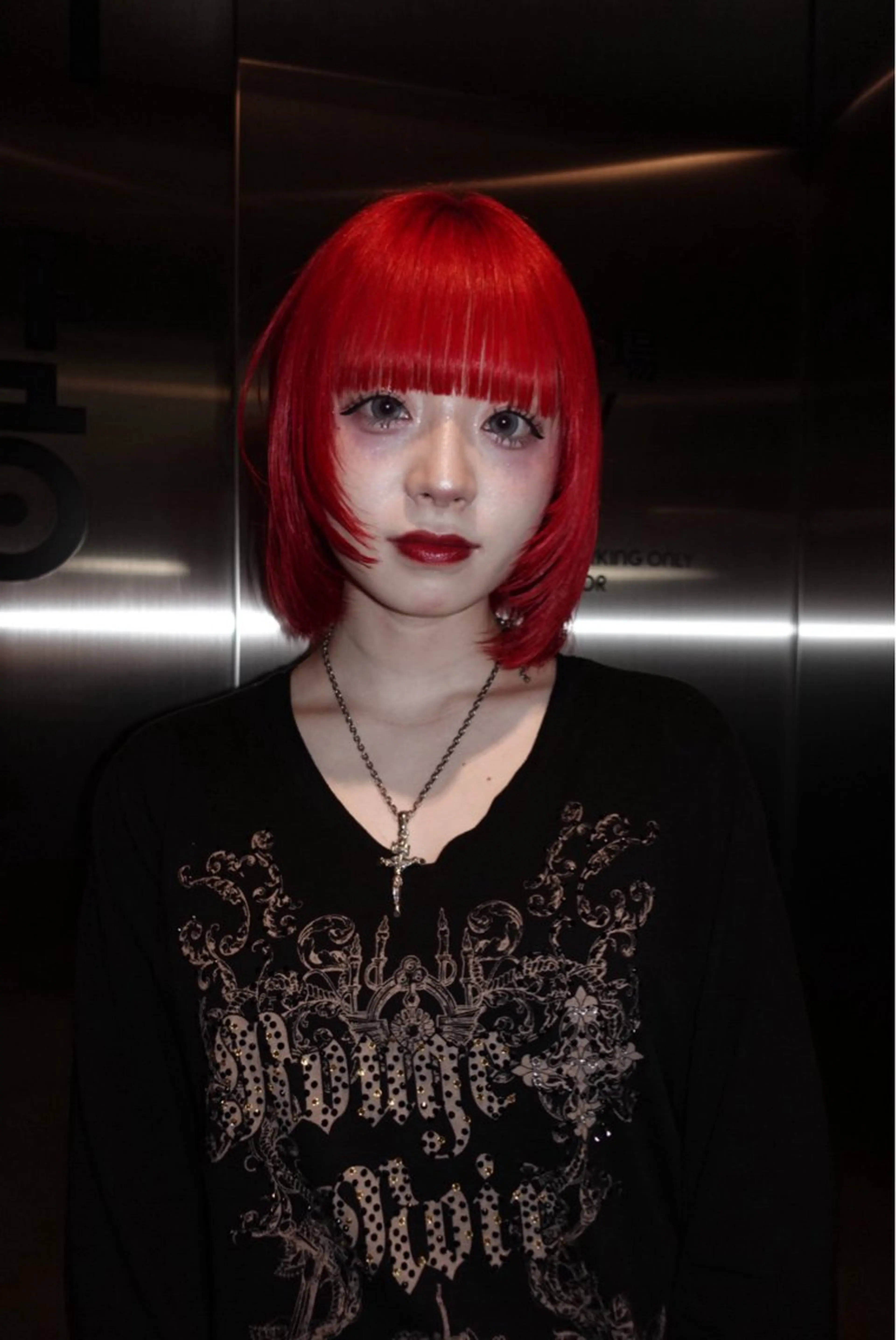 ミディアム ヘアカラー トリートメント Null 表参道所属・岩下昂世/ ハイトーン/デザインのヘアスタイル