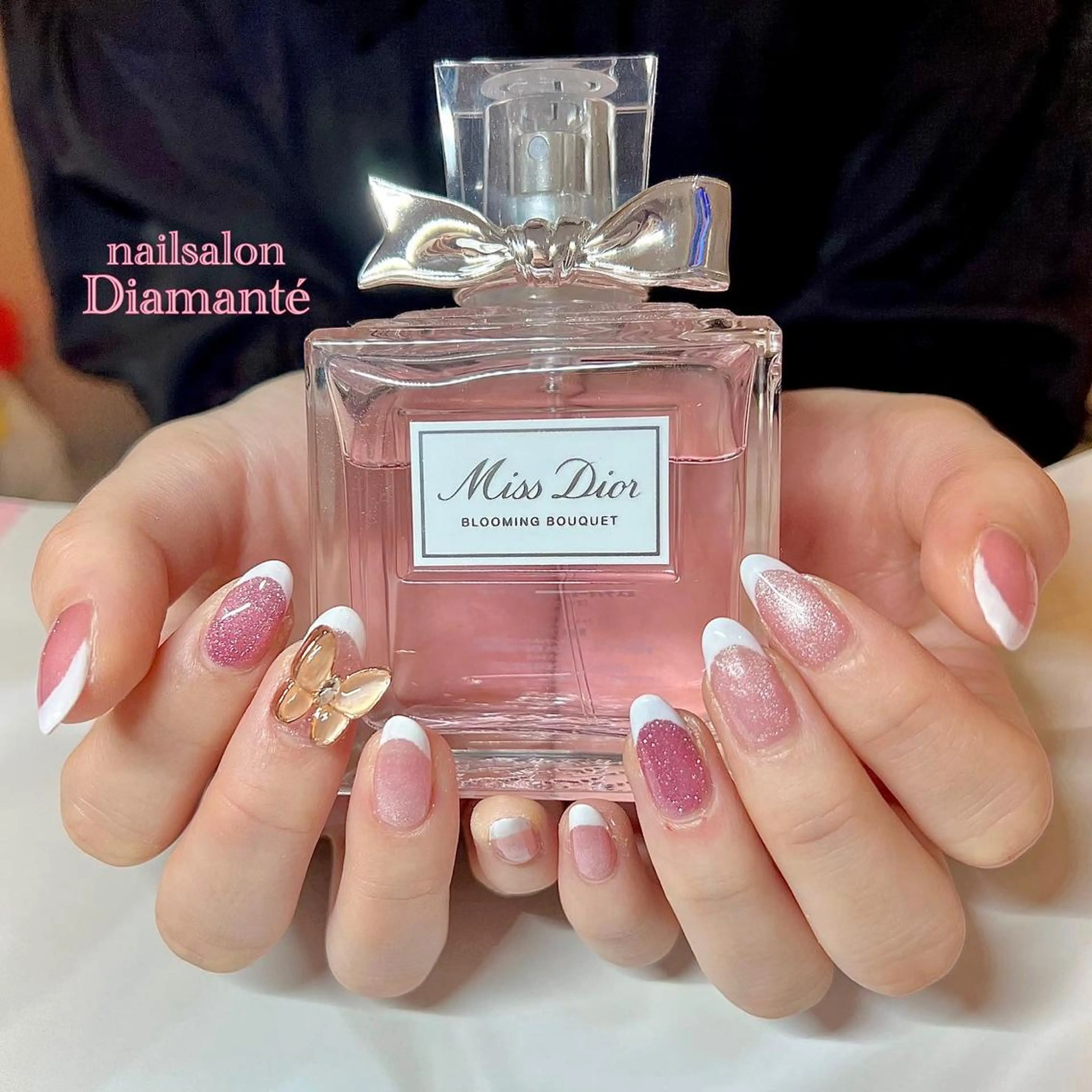 ☆大人気☆ちょうちょネイルの写真