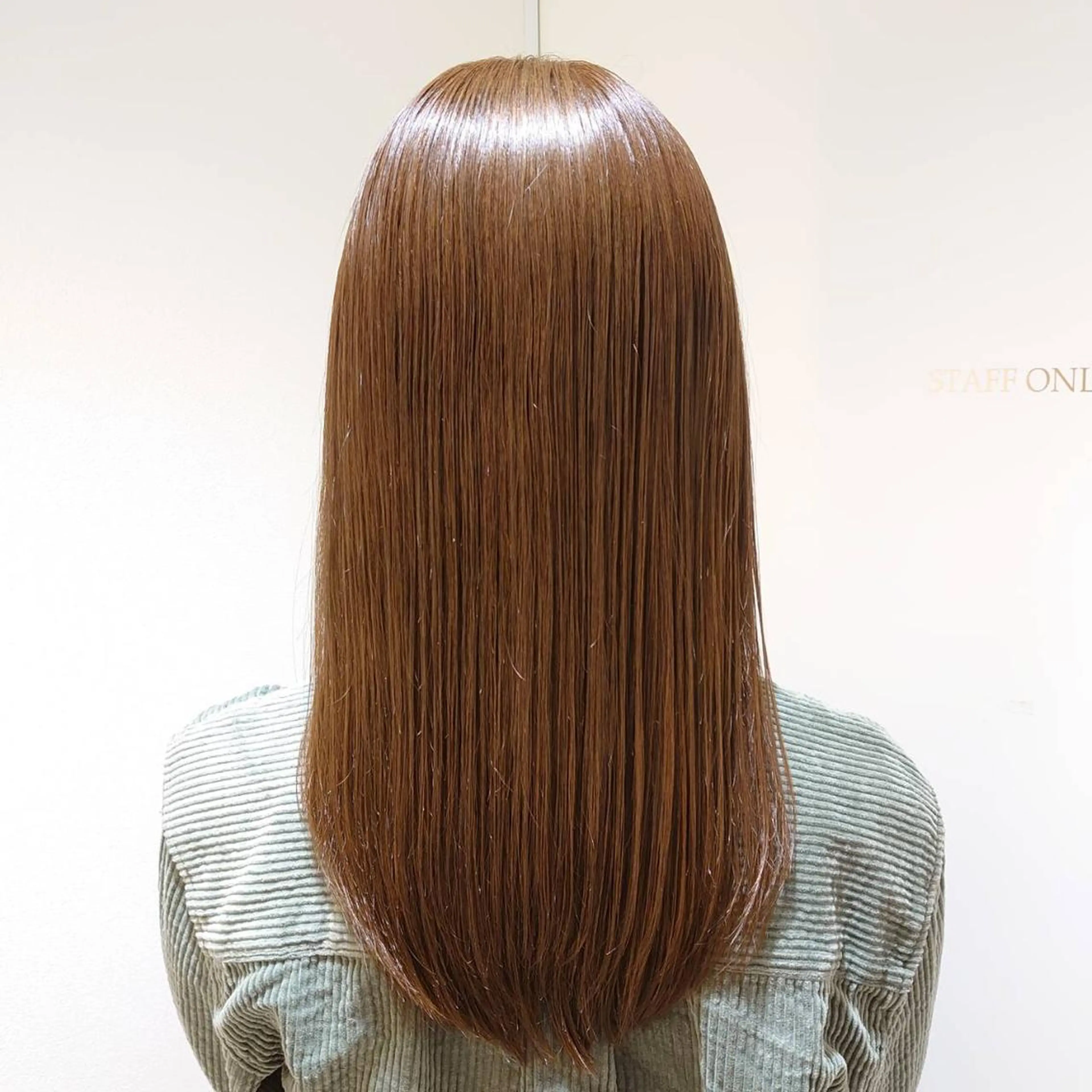 🉐minimo特別価格❗️ダメージレス剤使用【カット＋縮毛矯正フル＋超音波3Stepトリートメント】の写真