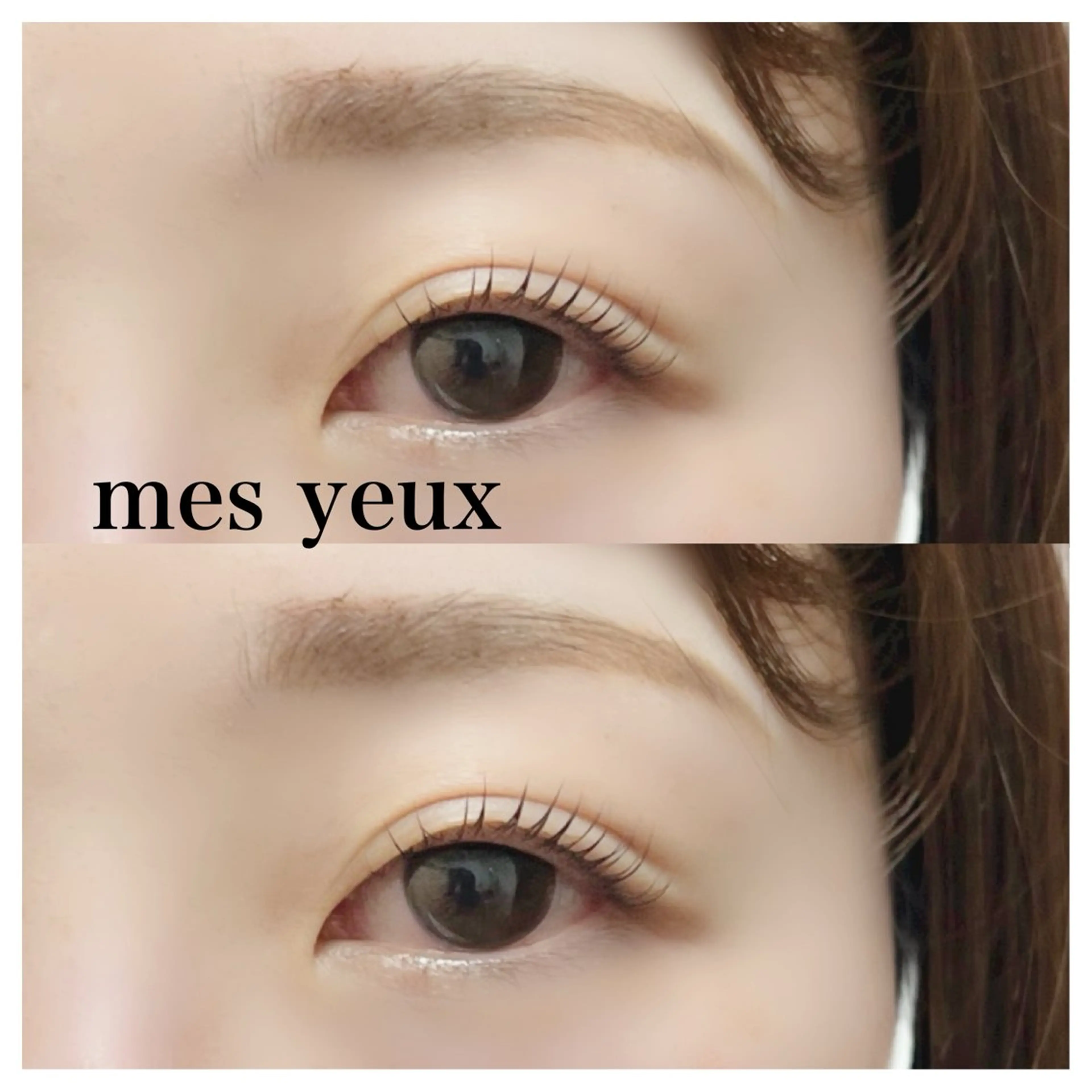 アイブロウ 眉毛ワックス脱毛 マツパ mes yeux eye salon.のマツエク・マツパデザイン