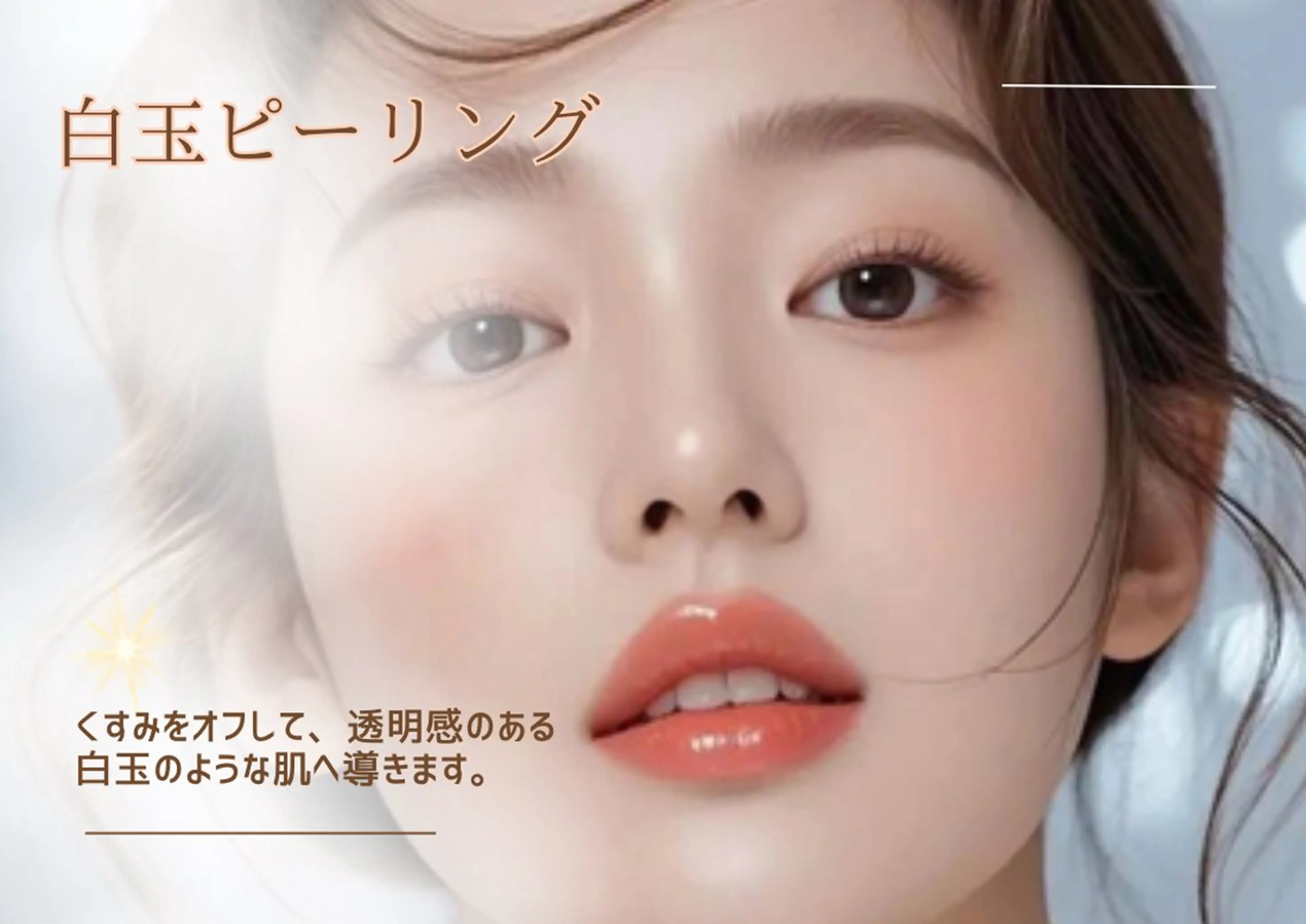 【韓国美肌管理】白玉ピーリングの写真