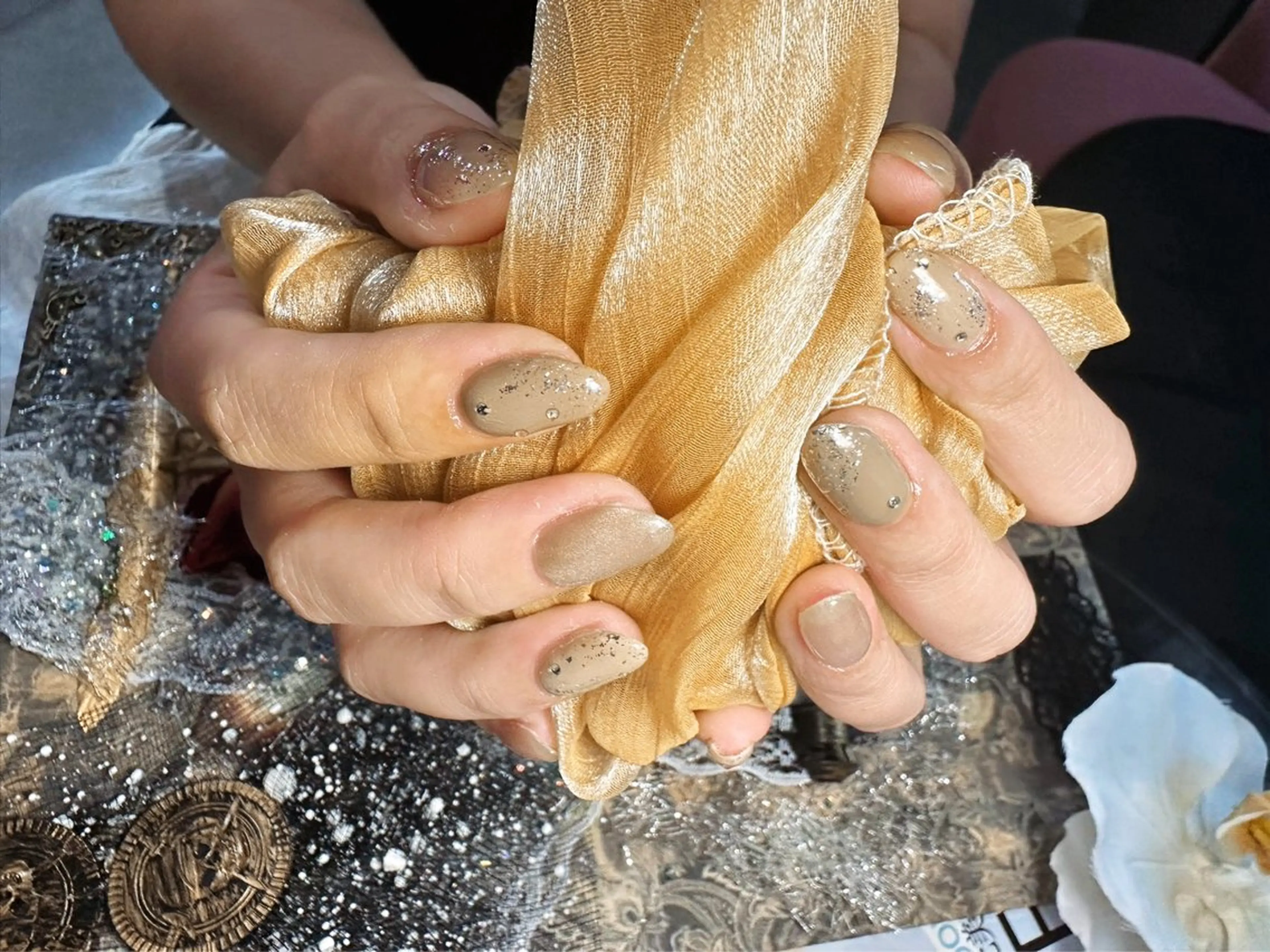 ネイル 持ち込み mo moのネイルデザイン