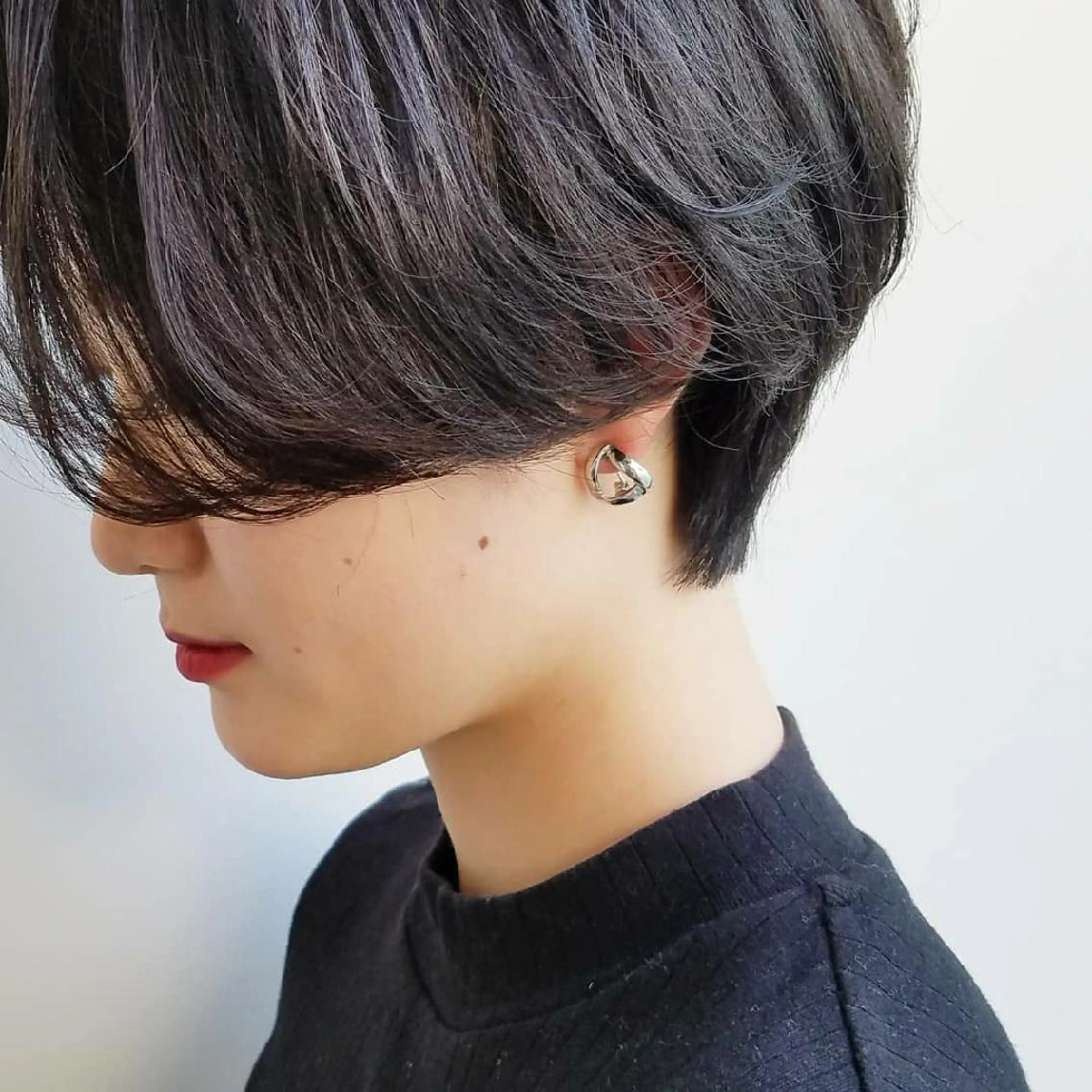 ショート カラー マツエク・マツパ パーマ ネイル ショートヘア カジュアル ショートネイル iplus✴ まつげ、眉毛、耳つぼのマツエク・マツパデザイン