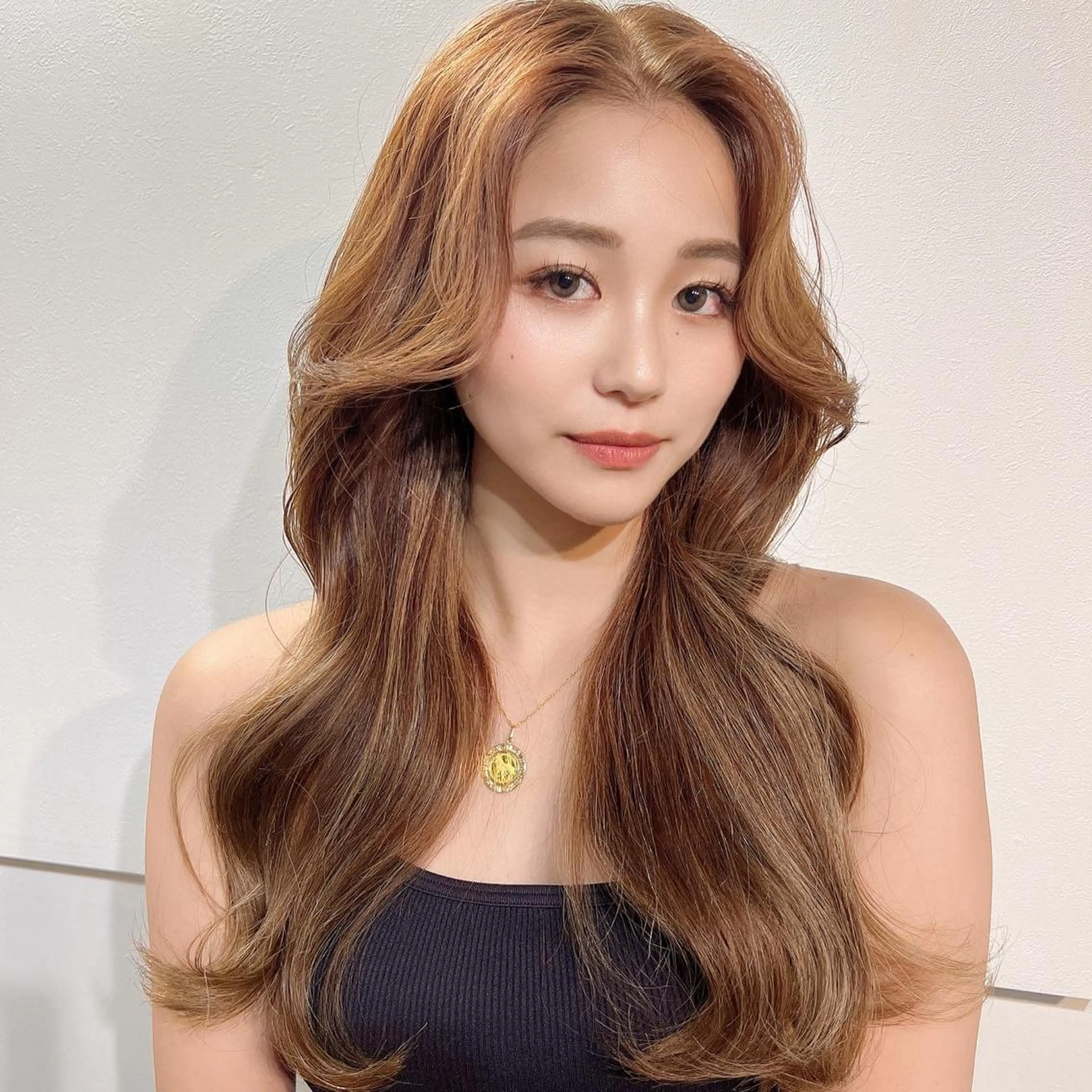 ロング カラー 韓国レイヤー/ 顔周り💕田中将吾のヘアスタイル