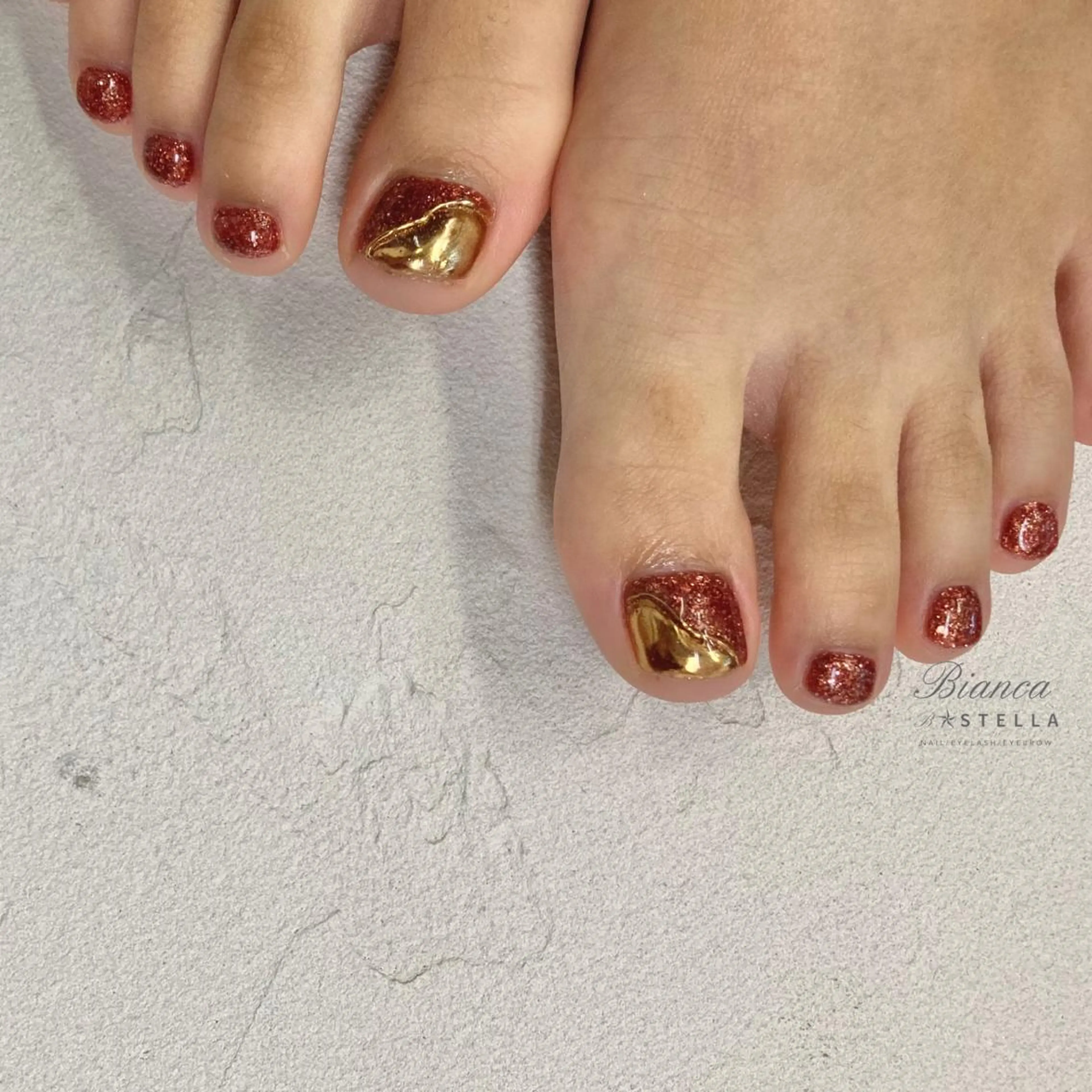 ネイル フットネイル Mojyam nail所属・松本 実咲のネイルデザイン