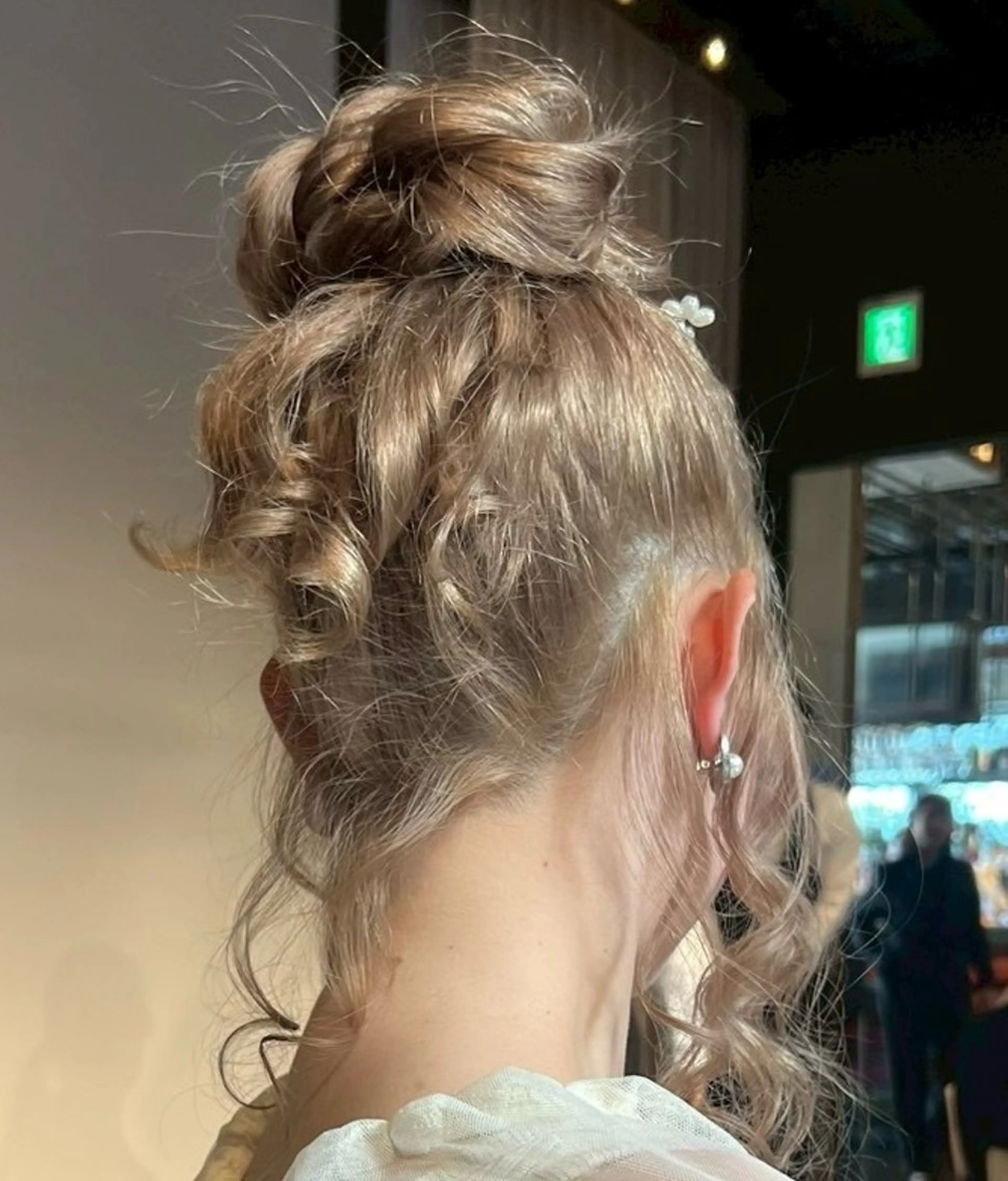 カラー ヘアアレンジ ダル 理佳レベッカのヘアスタイル