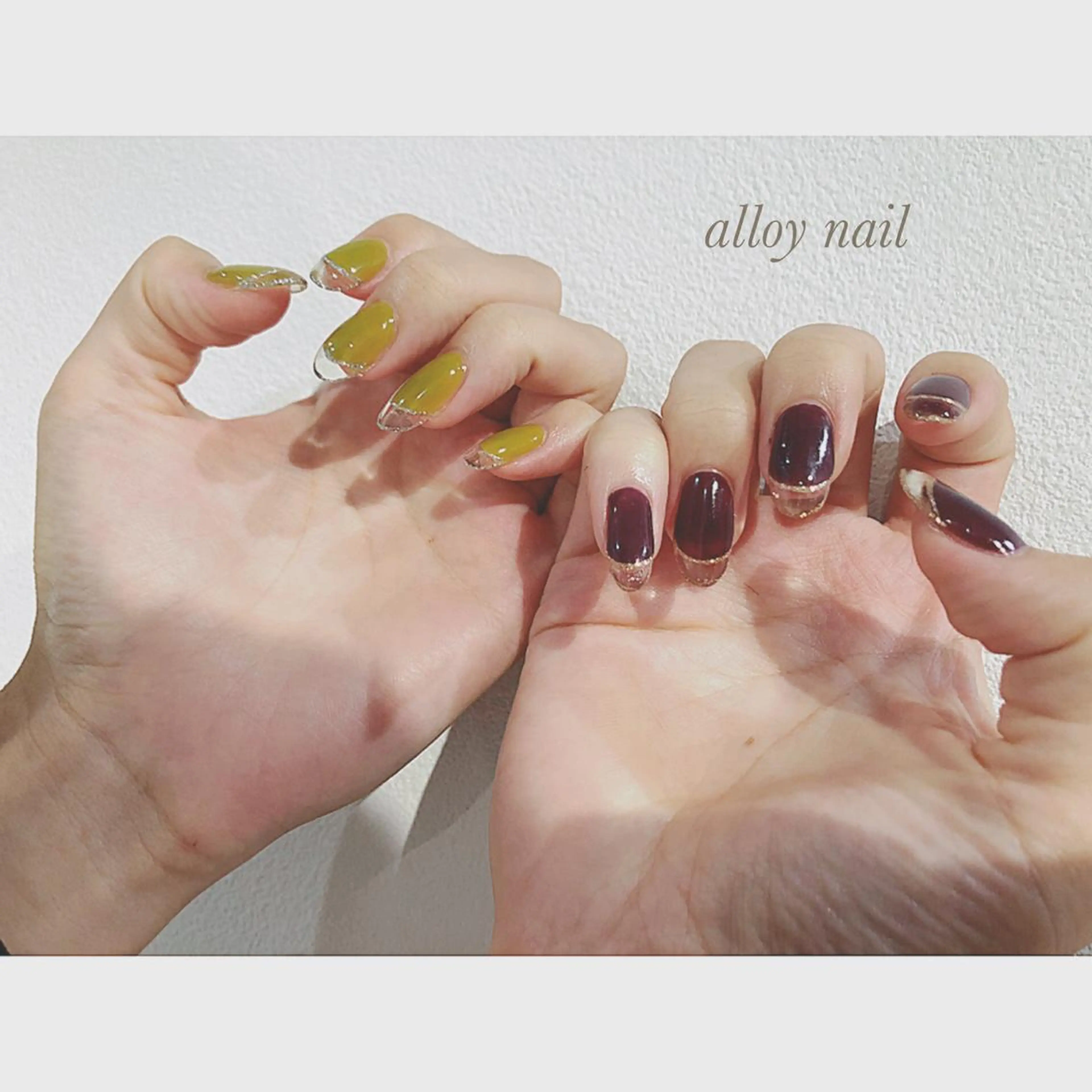 ネイル ハンドネイル alloy nailのネイルデザイン
