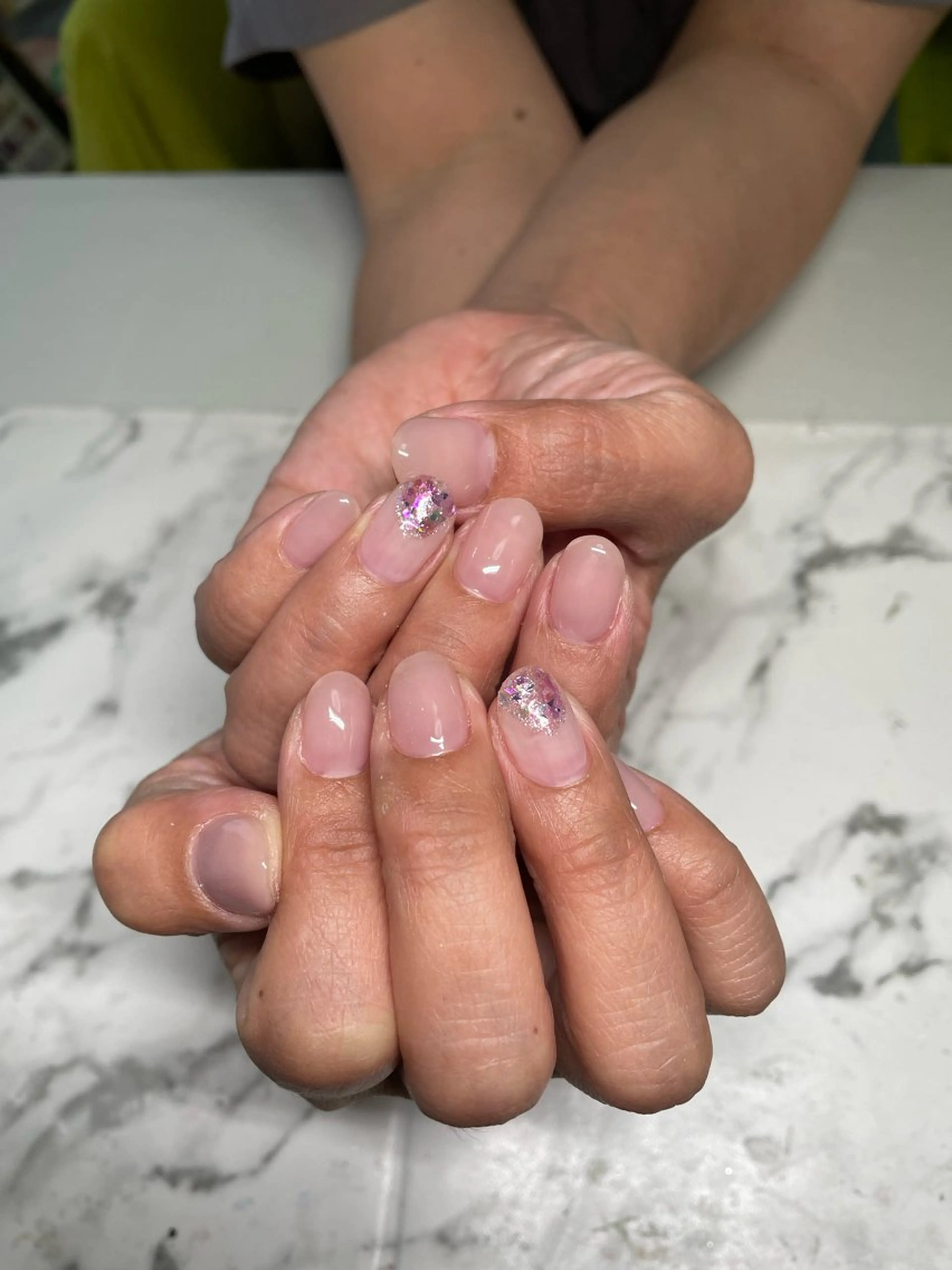 ネイル アートネイル Mi-roomネイル 耳ツボジュエリーのネイルデザイン