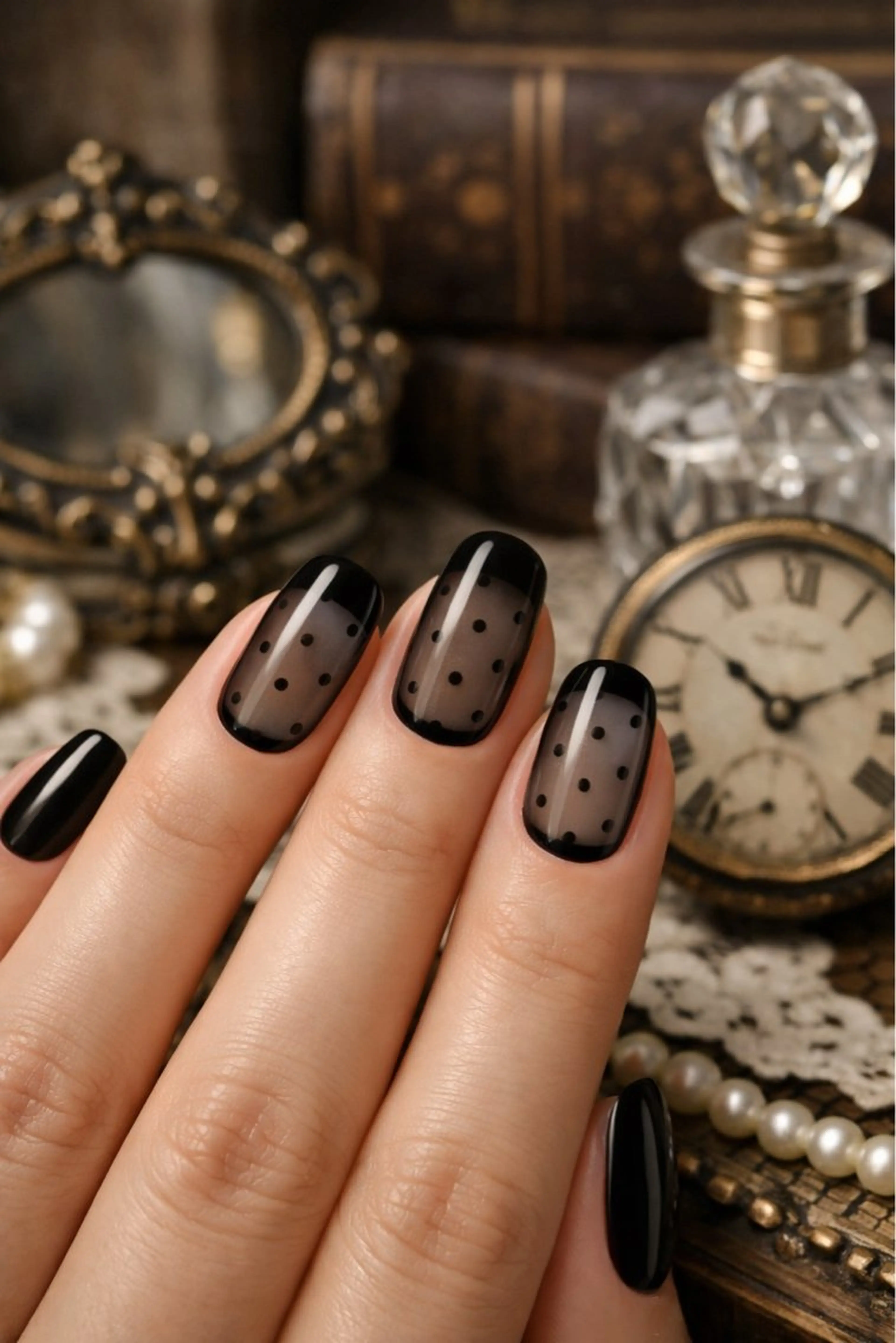 ネイル アートネイル ゴールド ハンドネイル Roger 舞のネイルデザイン