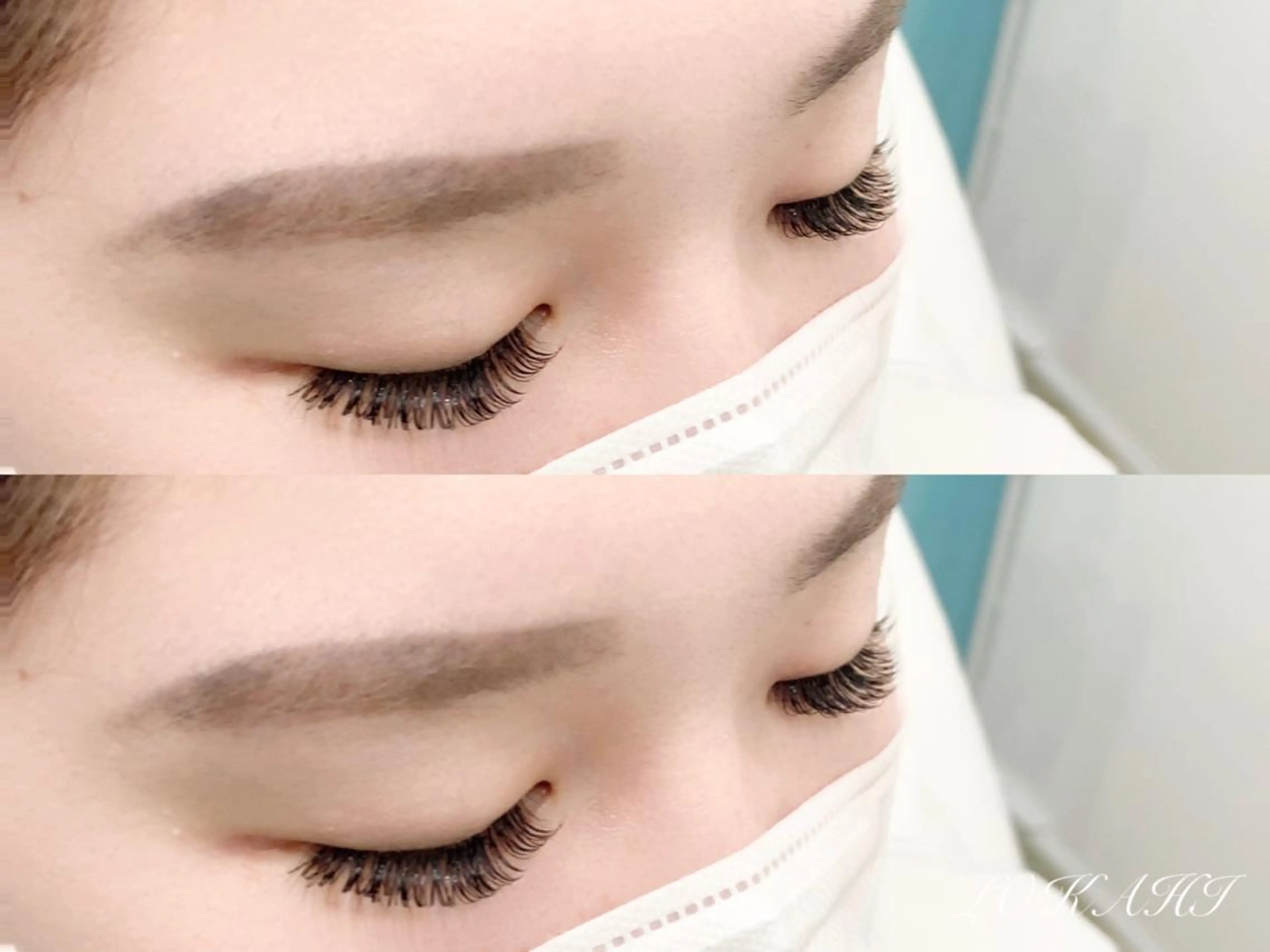 マツエク・マツパ フラットラッシュ Manuel🤎 平井のマツエク・マツパデザイン