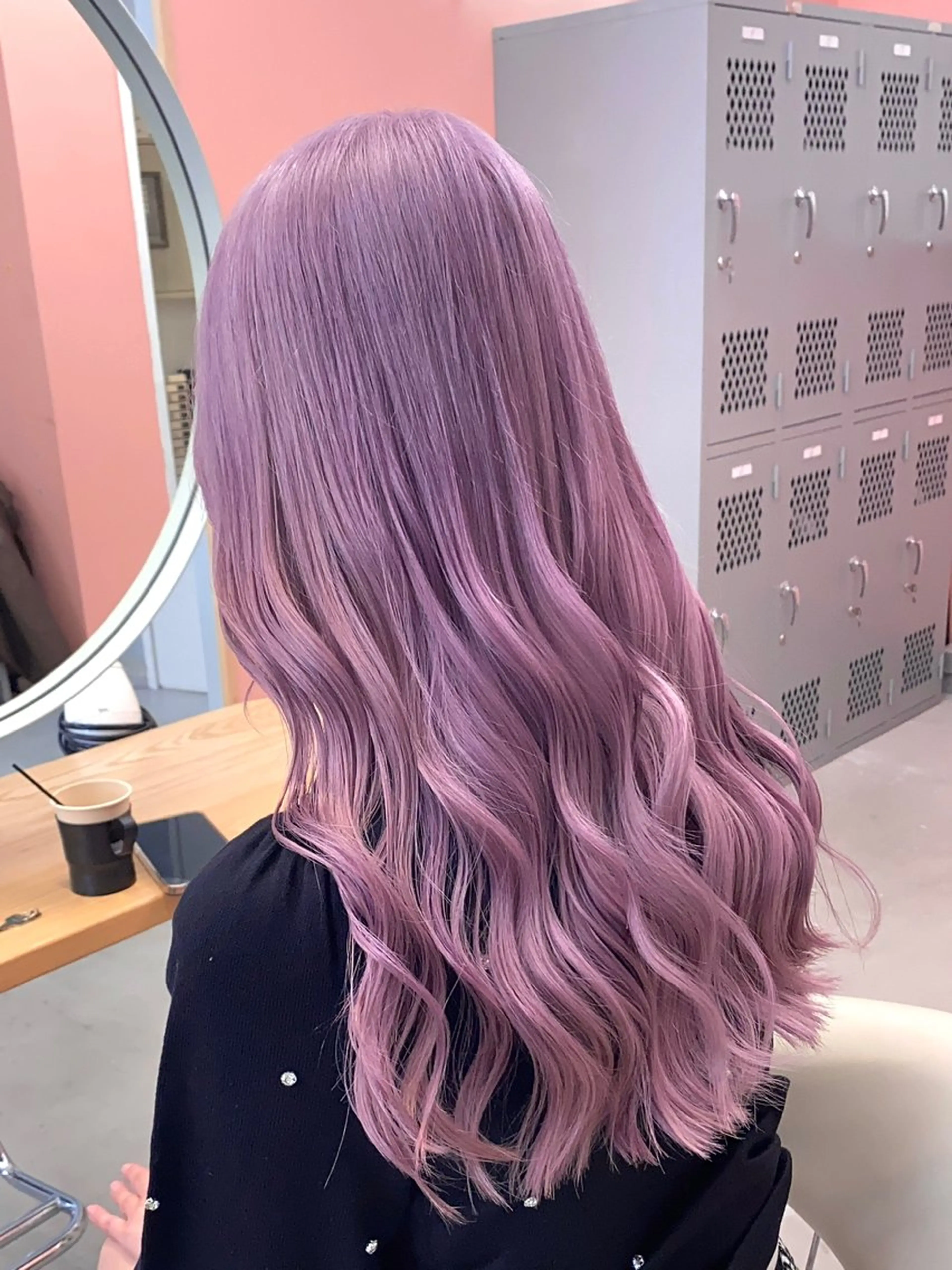 ロング カラー メンズ soi所属・ケアブリーチ/ツヤ髪 /ハイトーン/西村のヘアスタイル