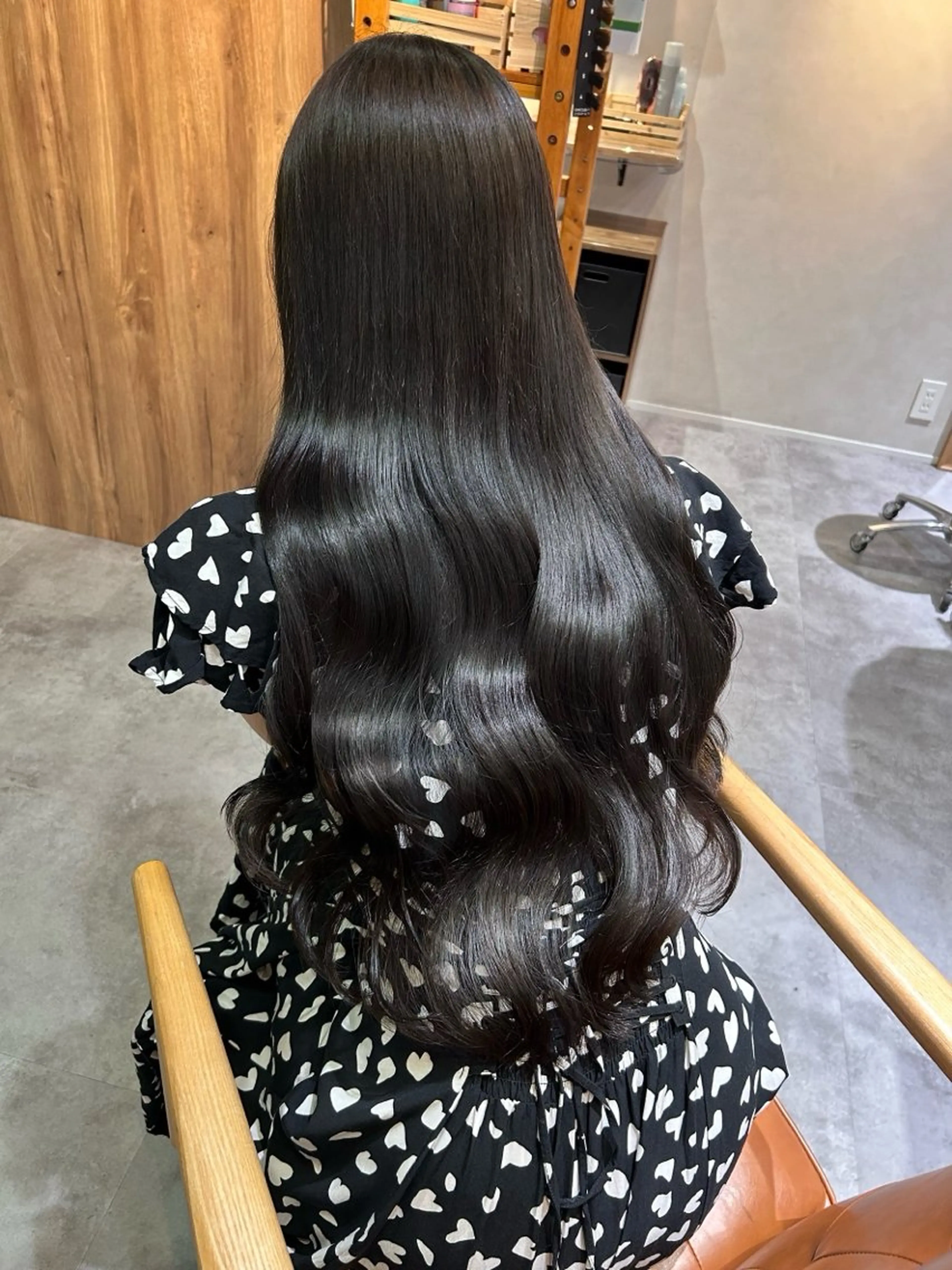 ロング カラー カット ヘアカラー トリートメント 🩵近藤 莉子🩵のヘアスタイル