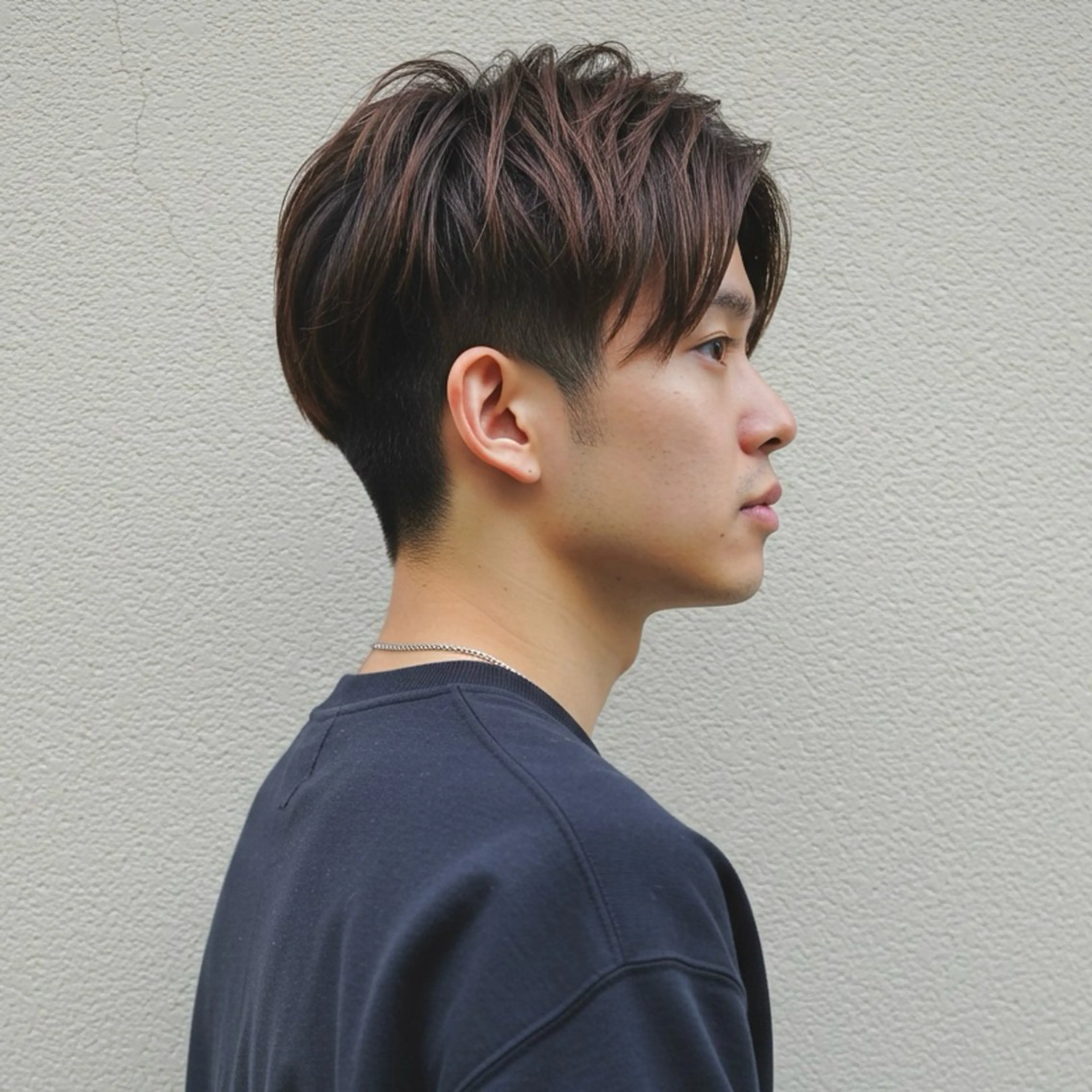 ショート カラー パーマ メンズ センターパート メンズ韓国風 メンズメッシュ ツーブロック 刈り上げ 🎸メンズ/パーマ/ ショート🎸工藤達哉のヘアスタイル