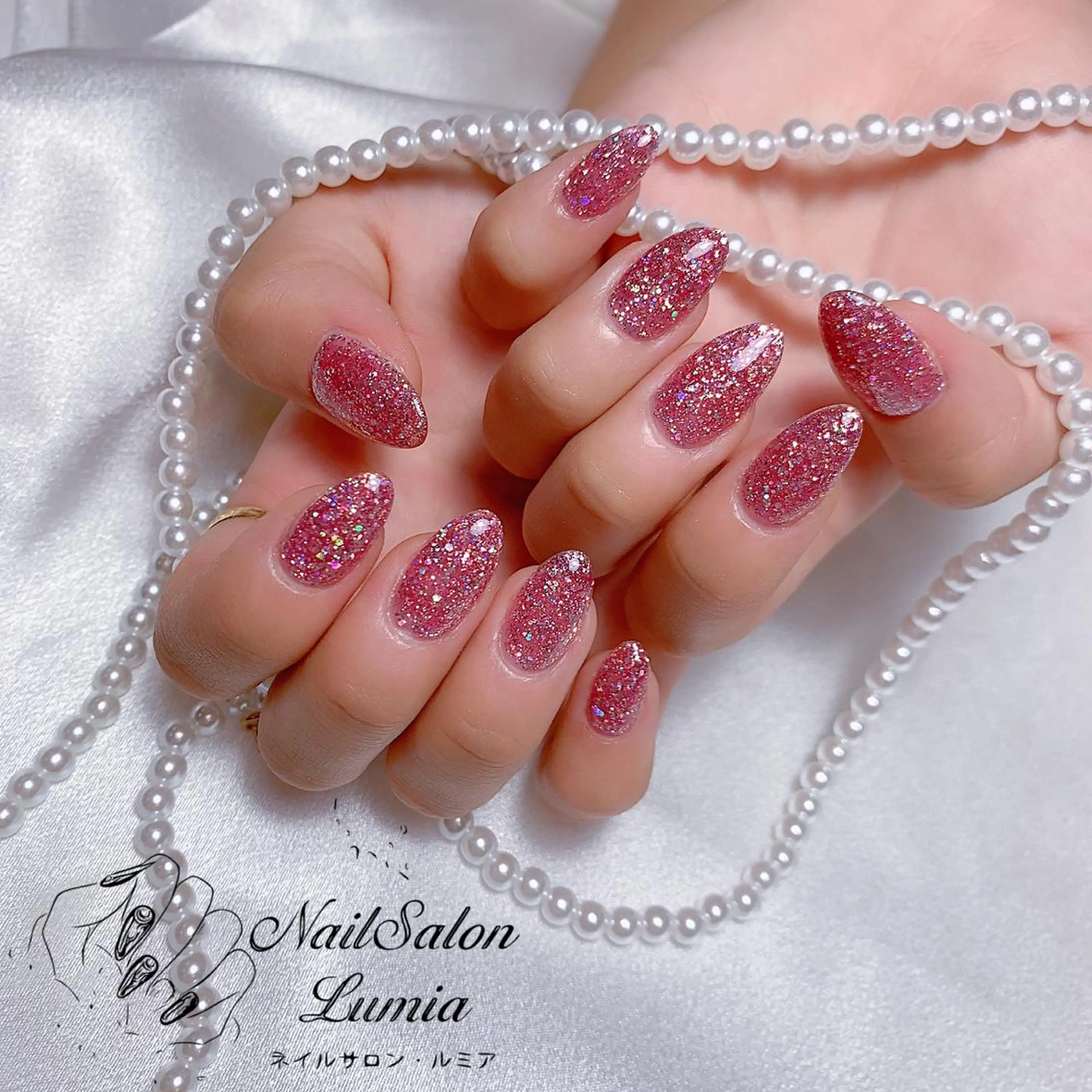 ネイル ハンドネイル ネイルサロン ルミア Lumia 店長のネイルデザイン