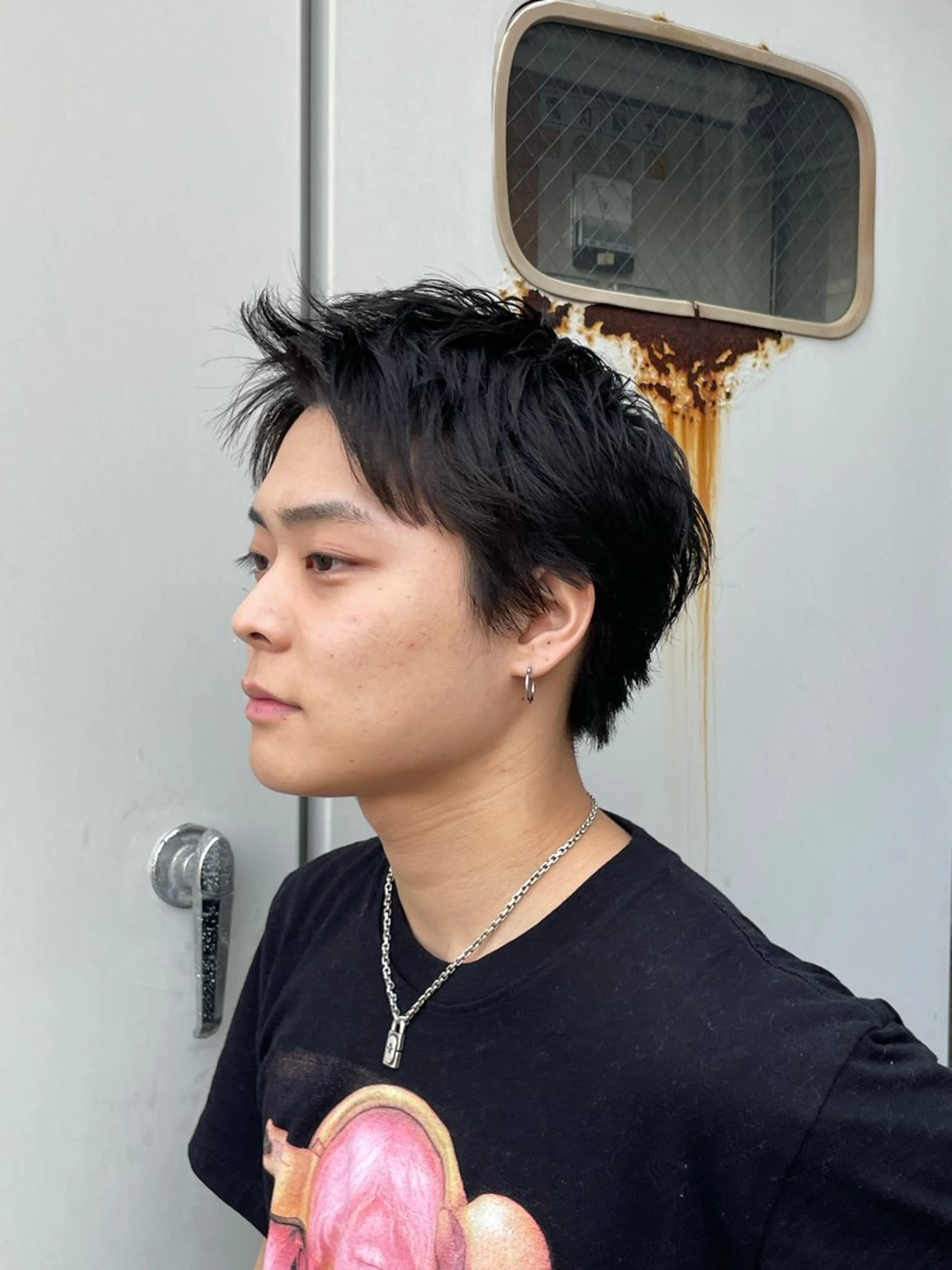 ショート メンズ カット 【ボブモデル募集】 青木亮太郎のヘアスタイル