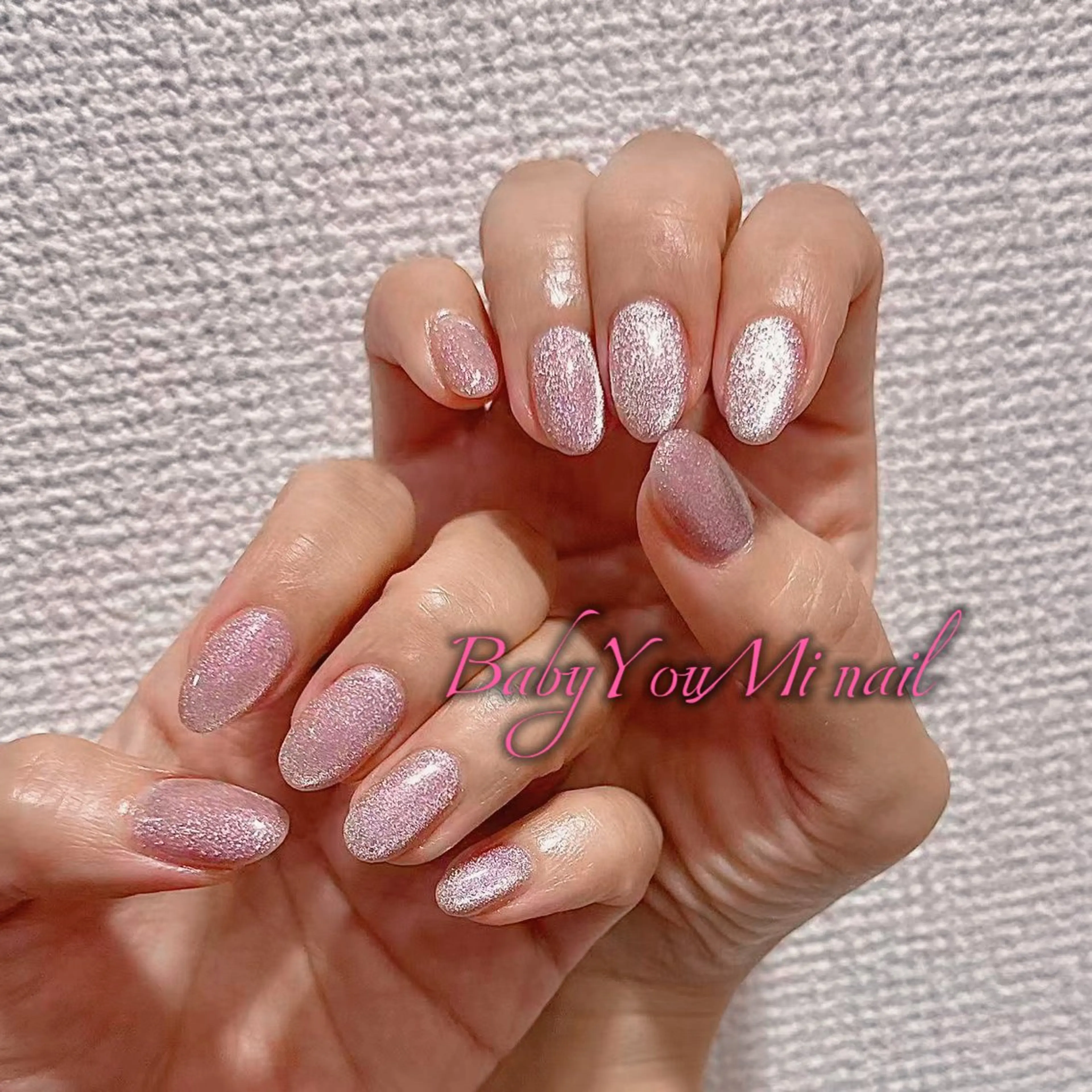 ネイル オーロラネイル フラワーネイル フットネイル フレンチネイル ジェルネイル ハンドネイル BabyYouMi ねねのネイルデザイン