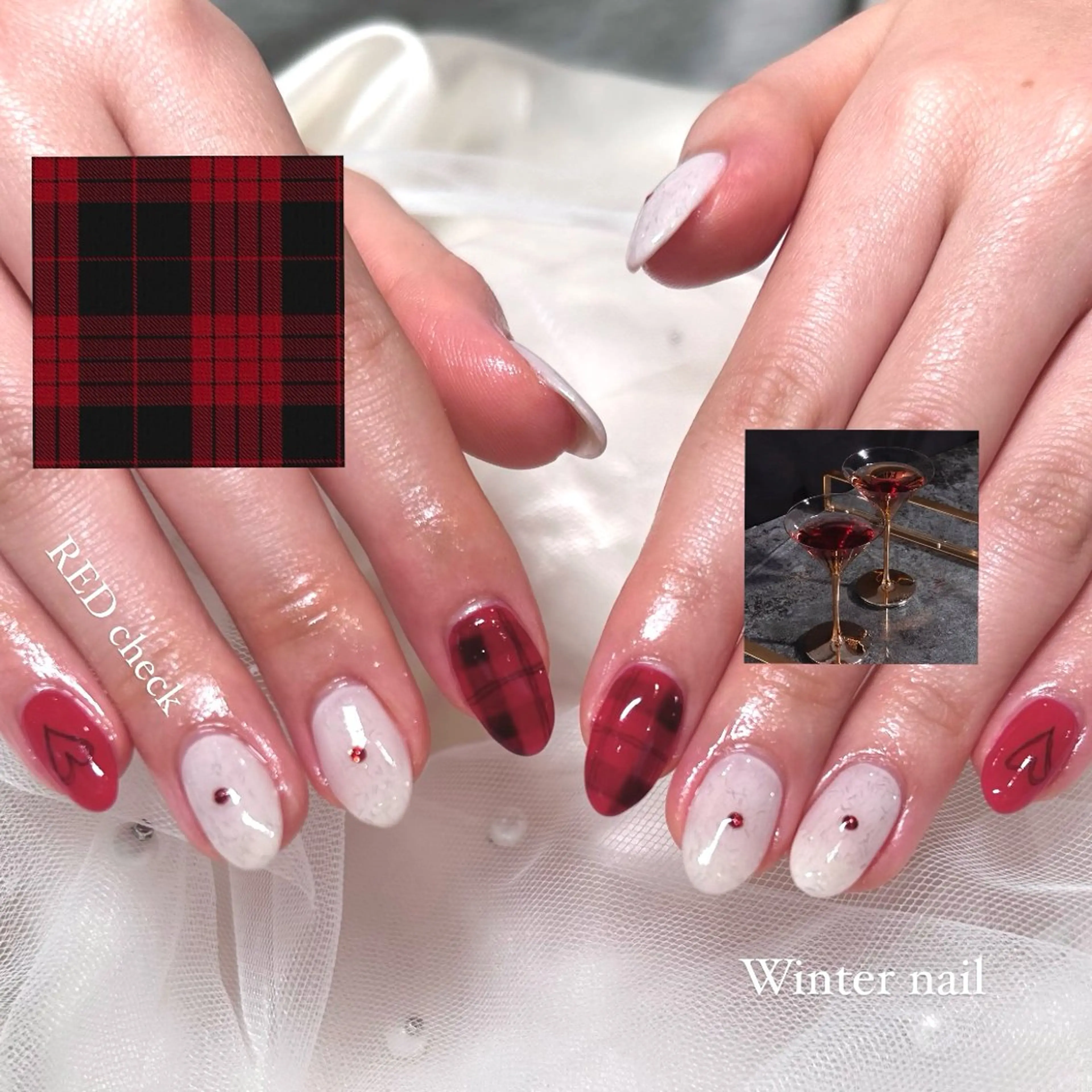 ネイル 長瀬 瑠霞のネイルデザイン