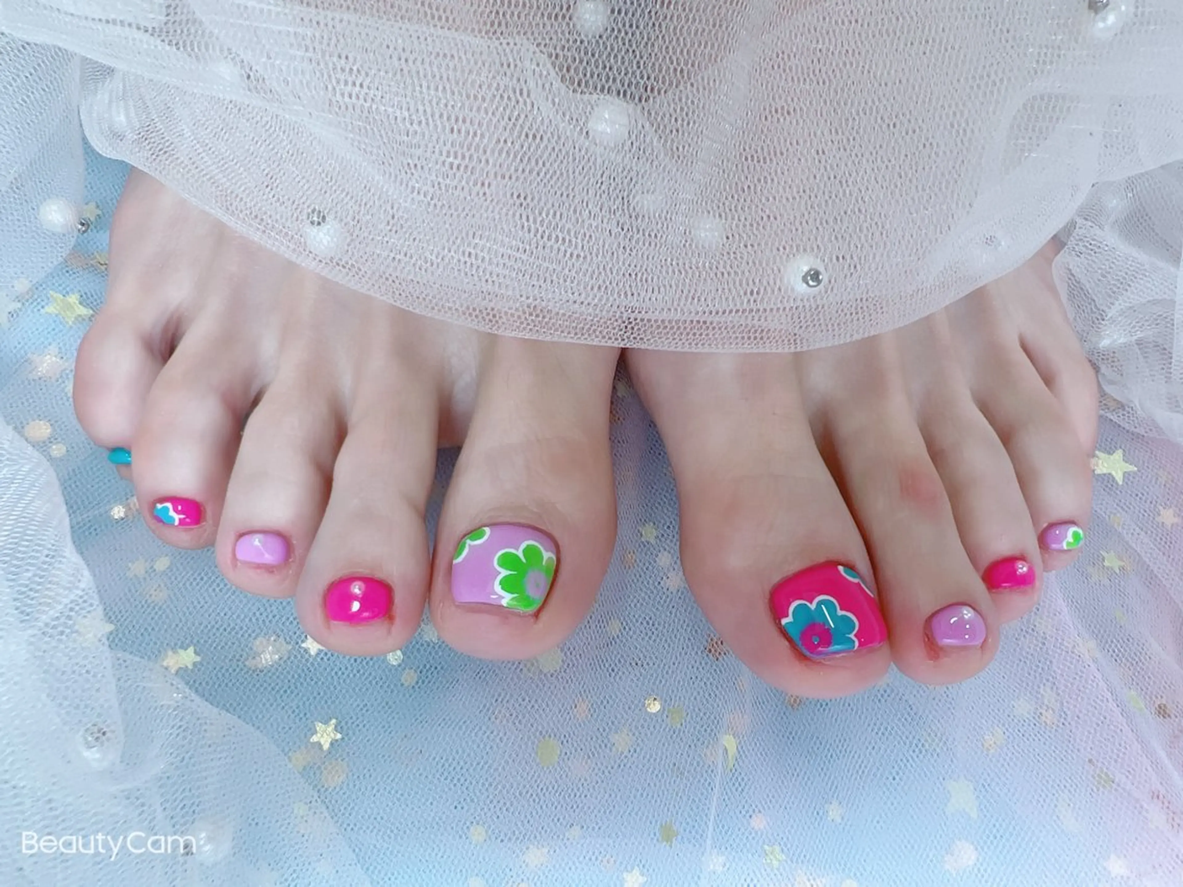 ネイル フットネイル キラー美　上野所属・キラー美 上野のネイルデザイン