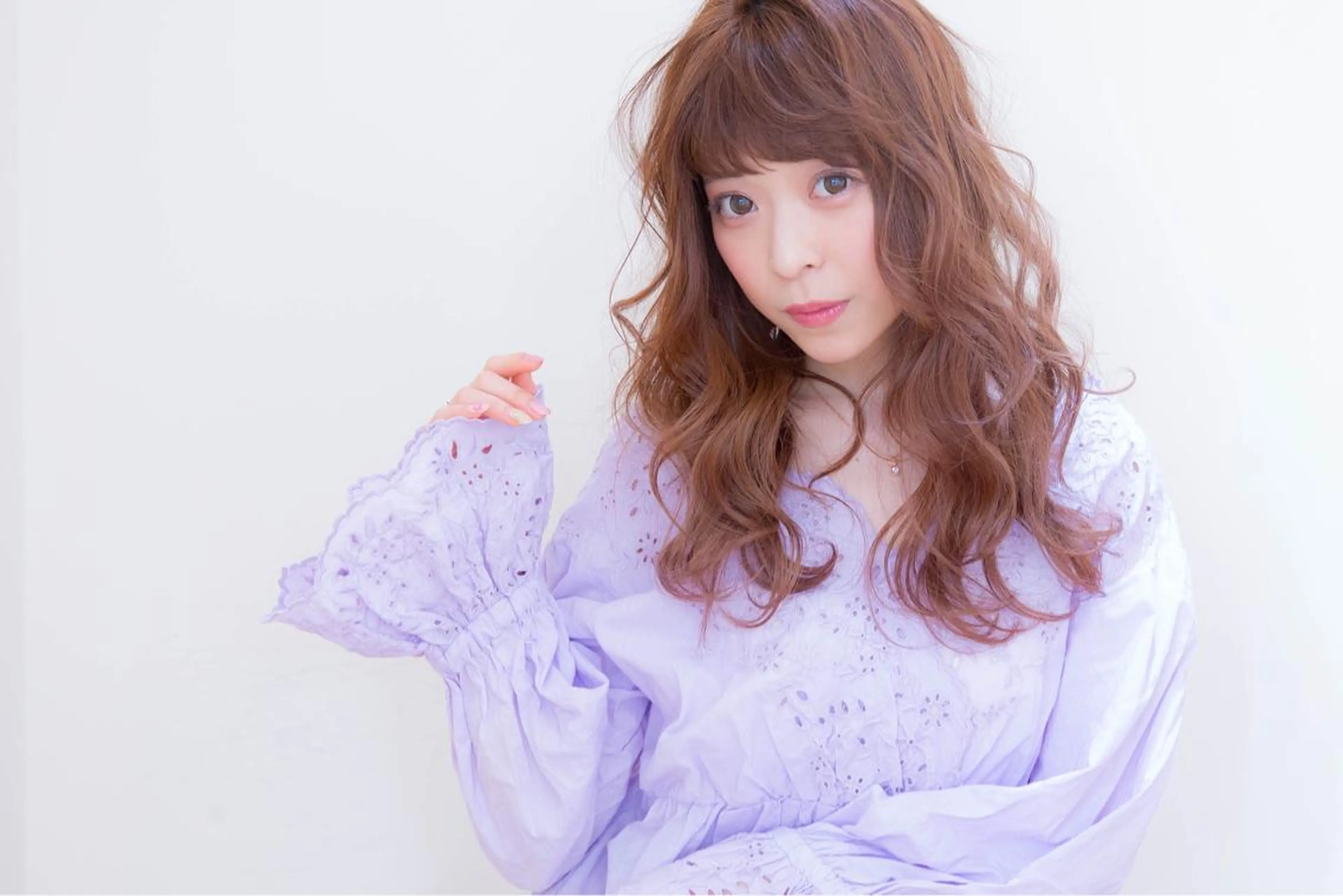 ロング カラー ヘアアレンジ カット ヘアカラー 店長/ 加藤 流菜のヘアスタイル