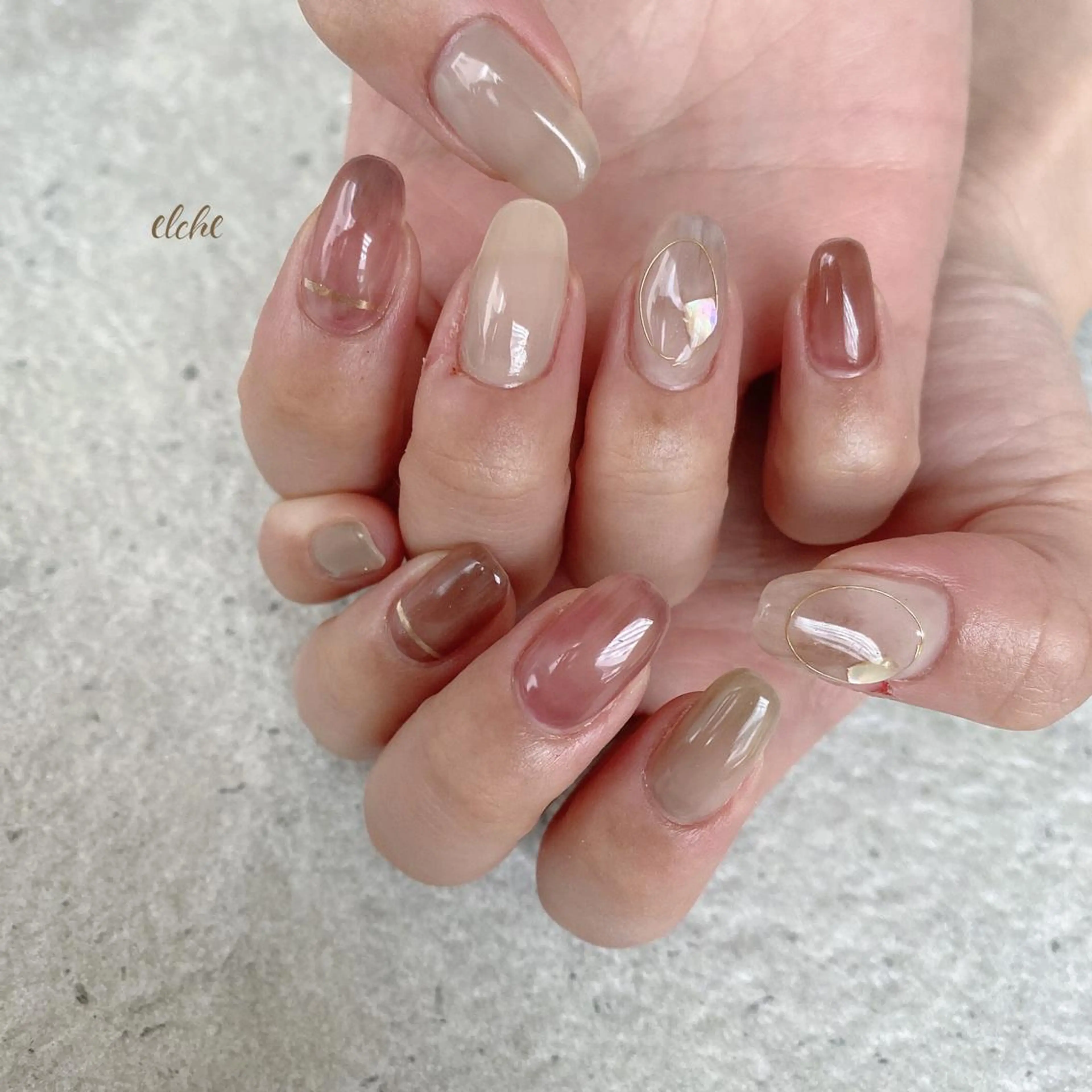 ネイル Rio 𓍼のネイルデザイン